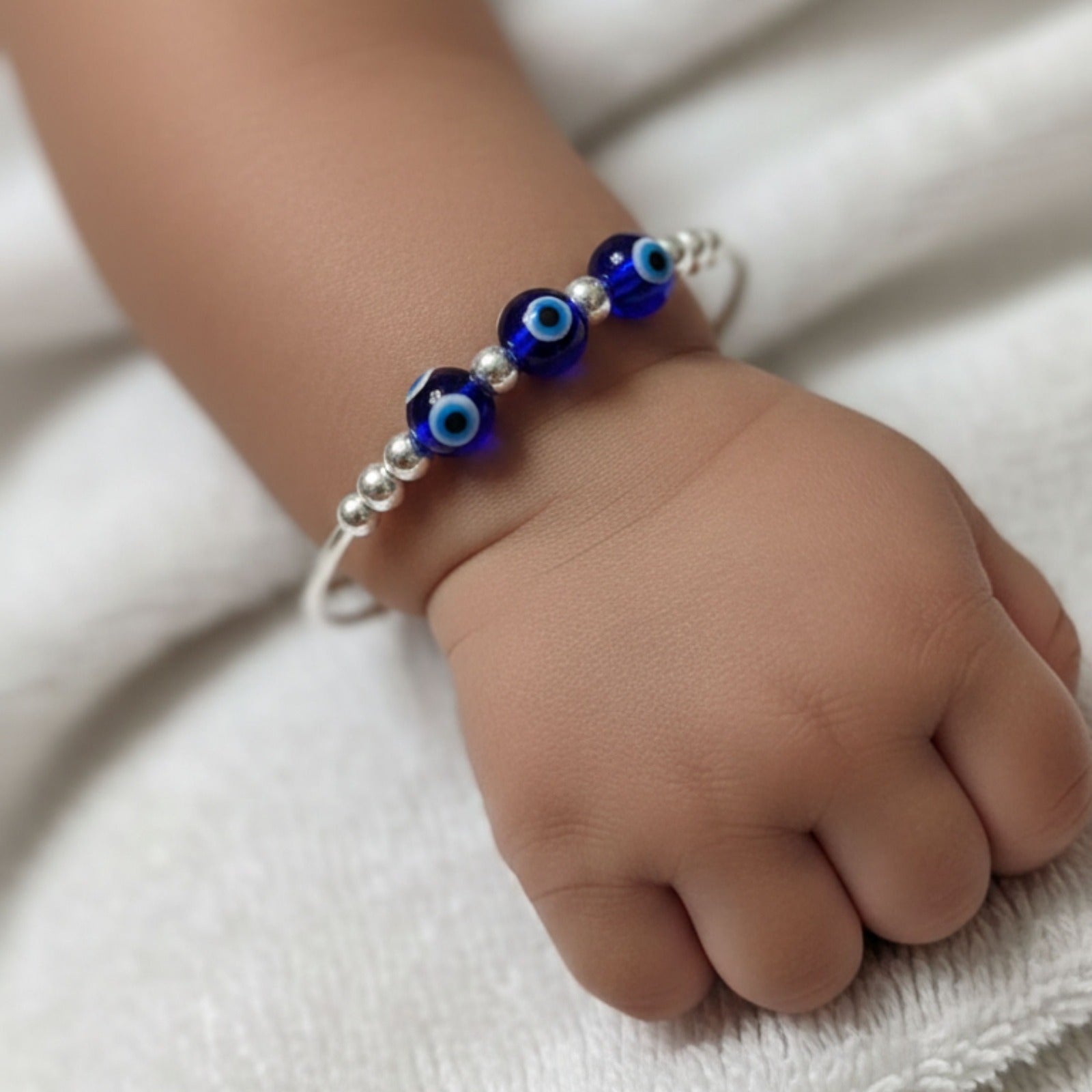 Royal Shield Evil Eye Baby Kada