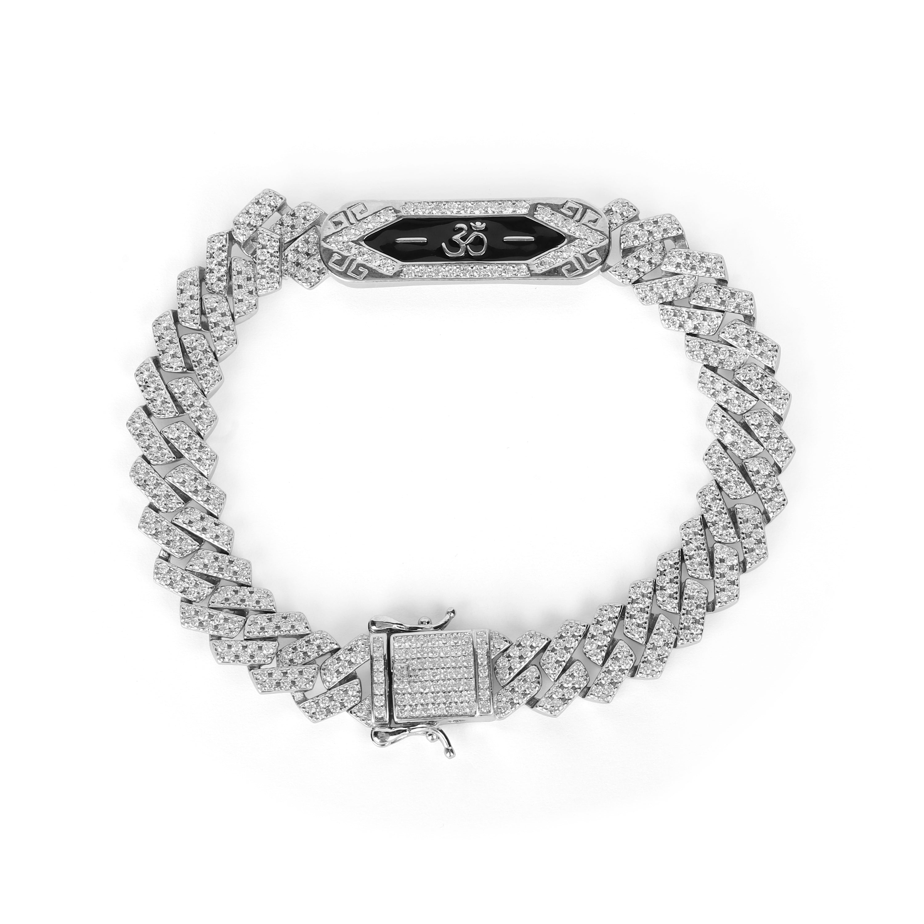 Om Cuban Chain Bracelet