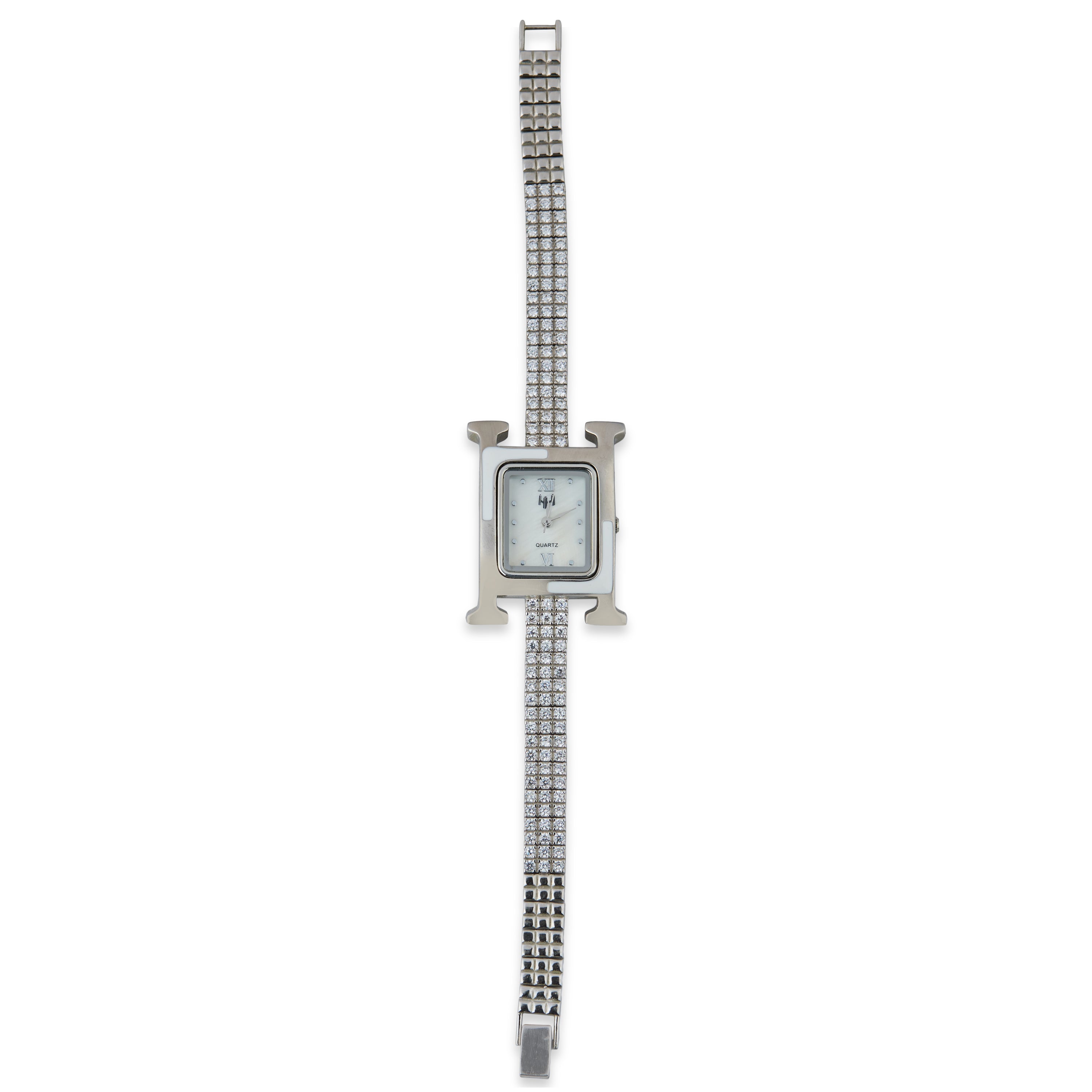 White Diamond Luxe Watch
