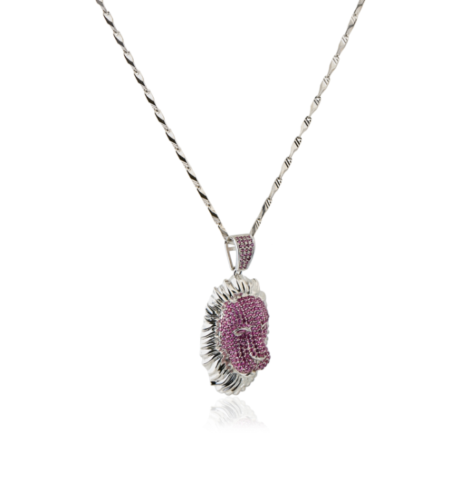 Crimson Pride Lion Locket