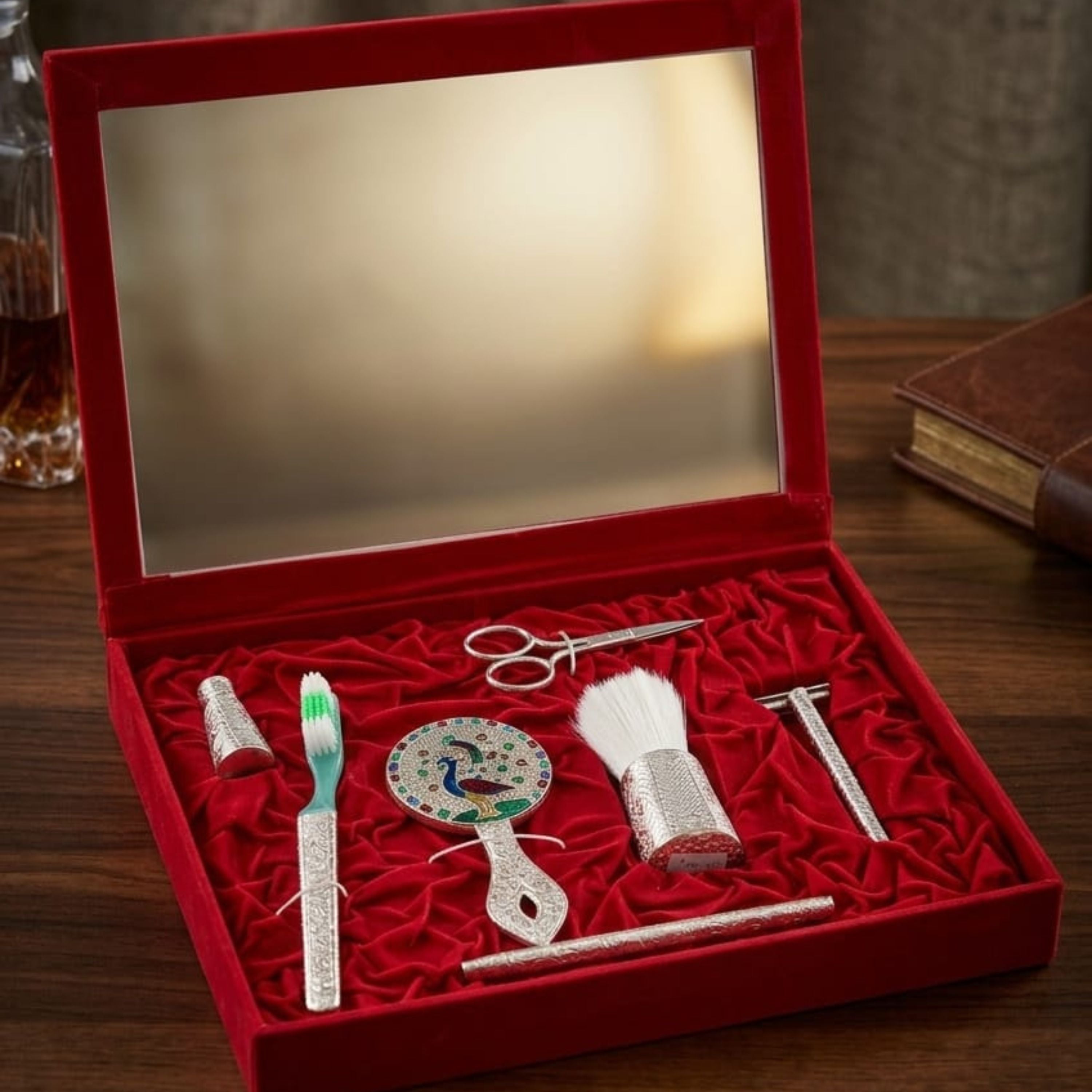 Silver Shaving KIt