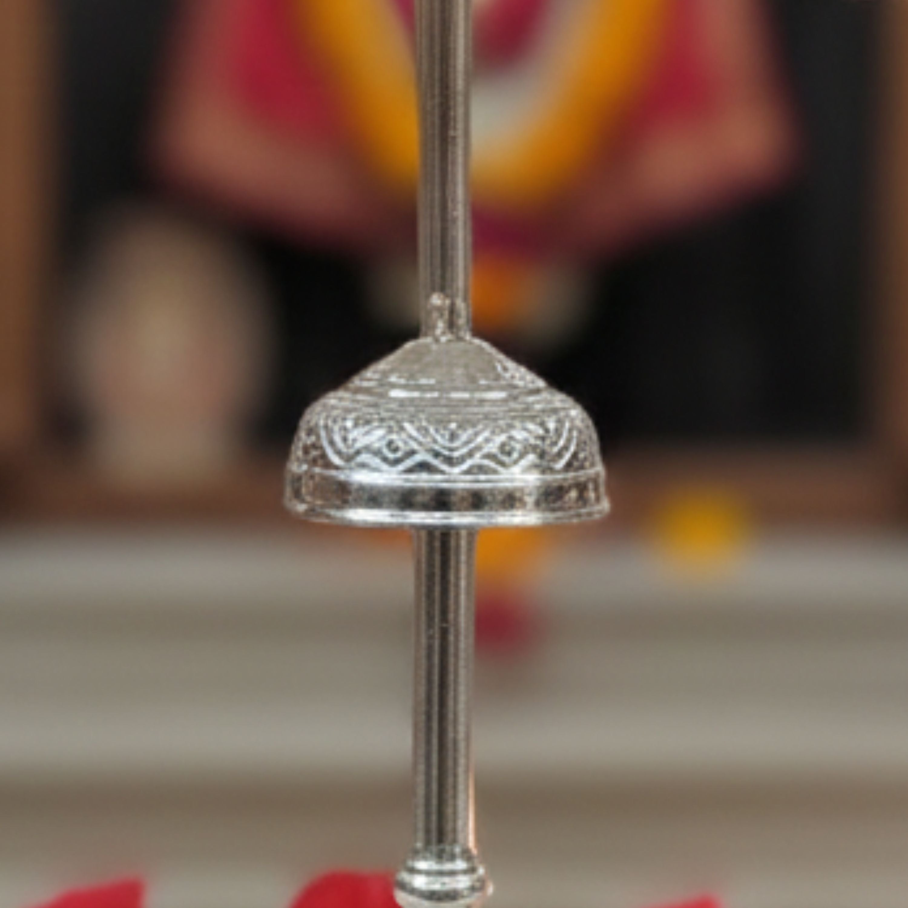 Rajsi Kalash Silver Chattr Small