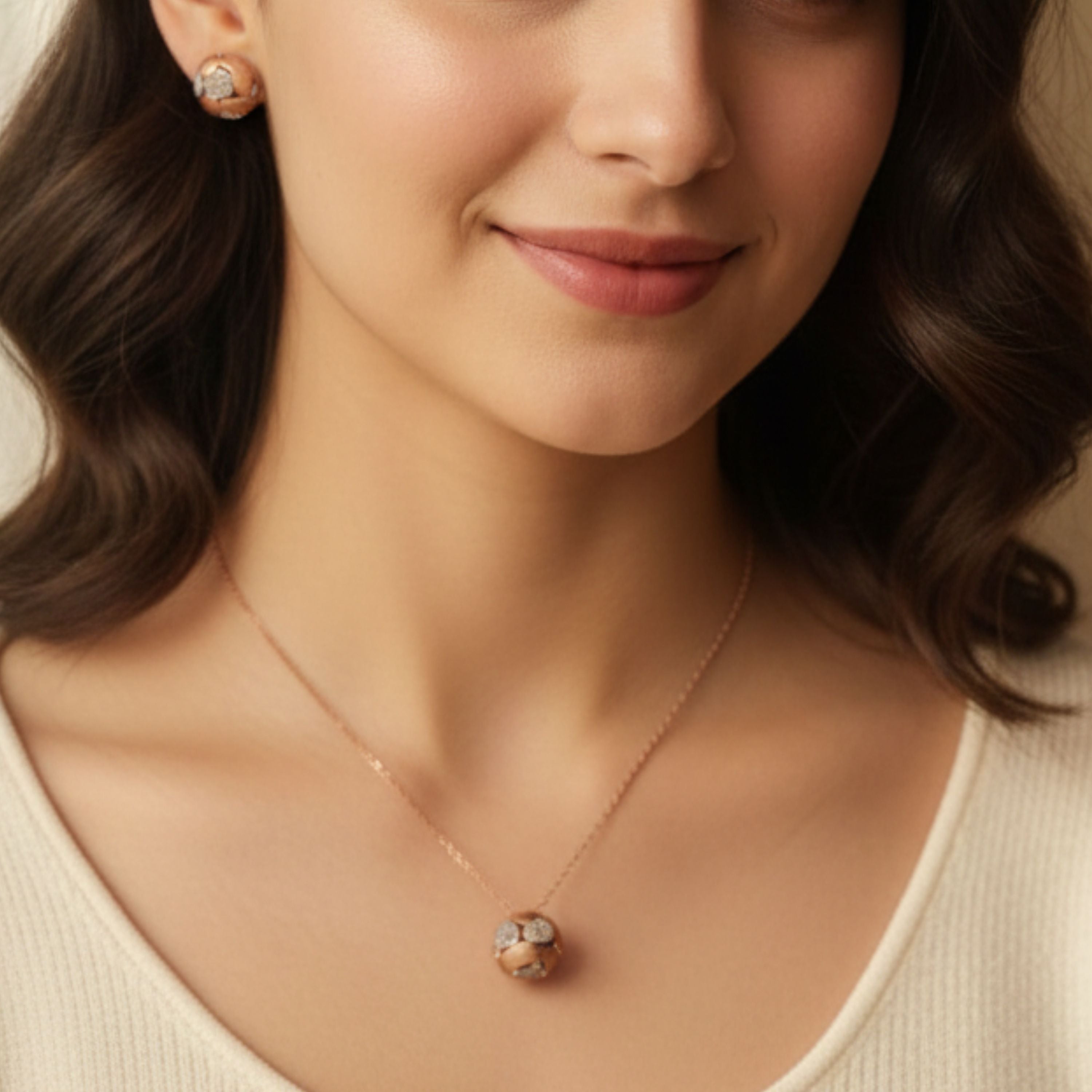 Noor Orb Pendant Set