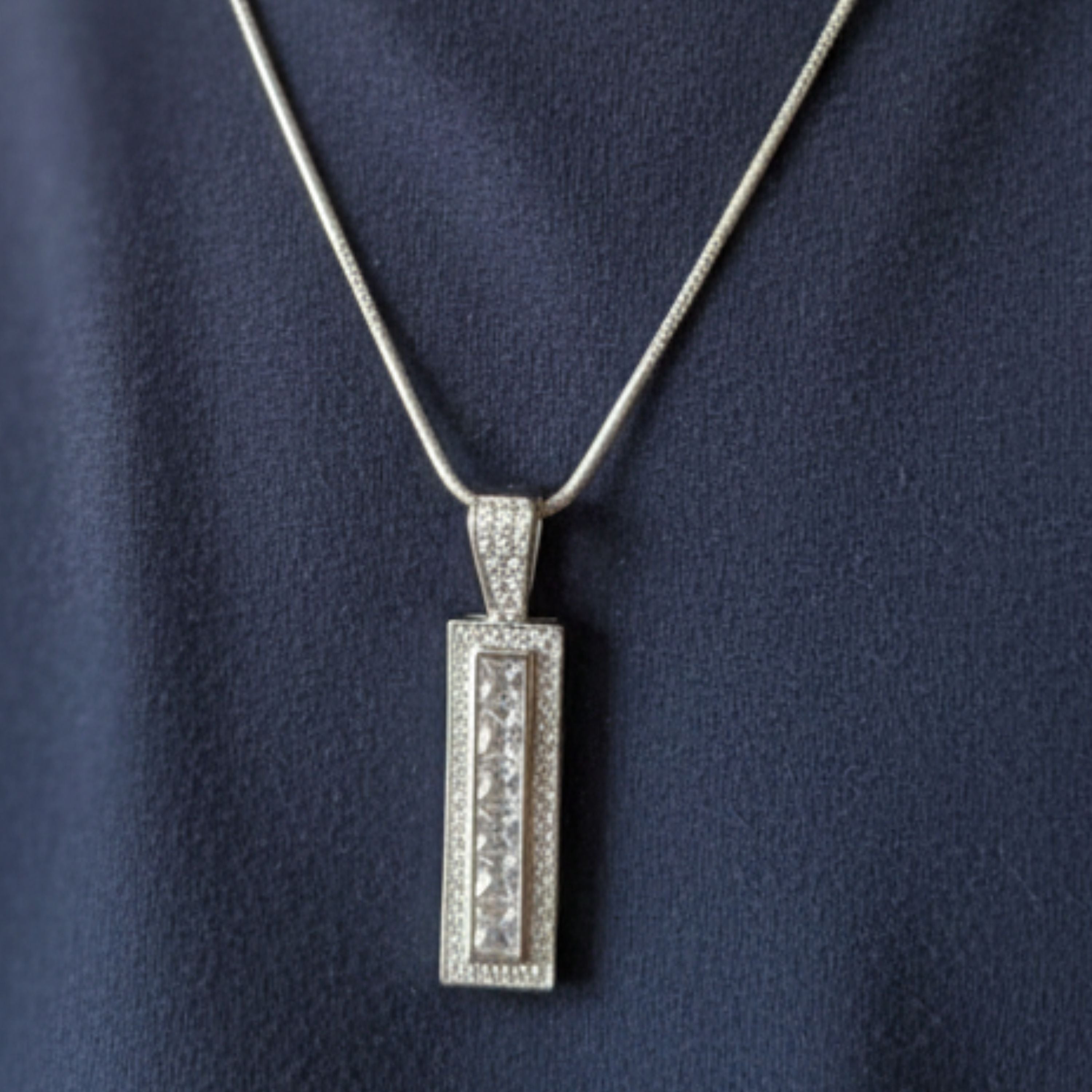 Prism Sterling Silver Pendant