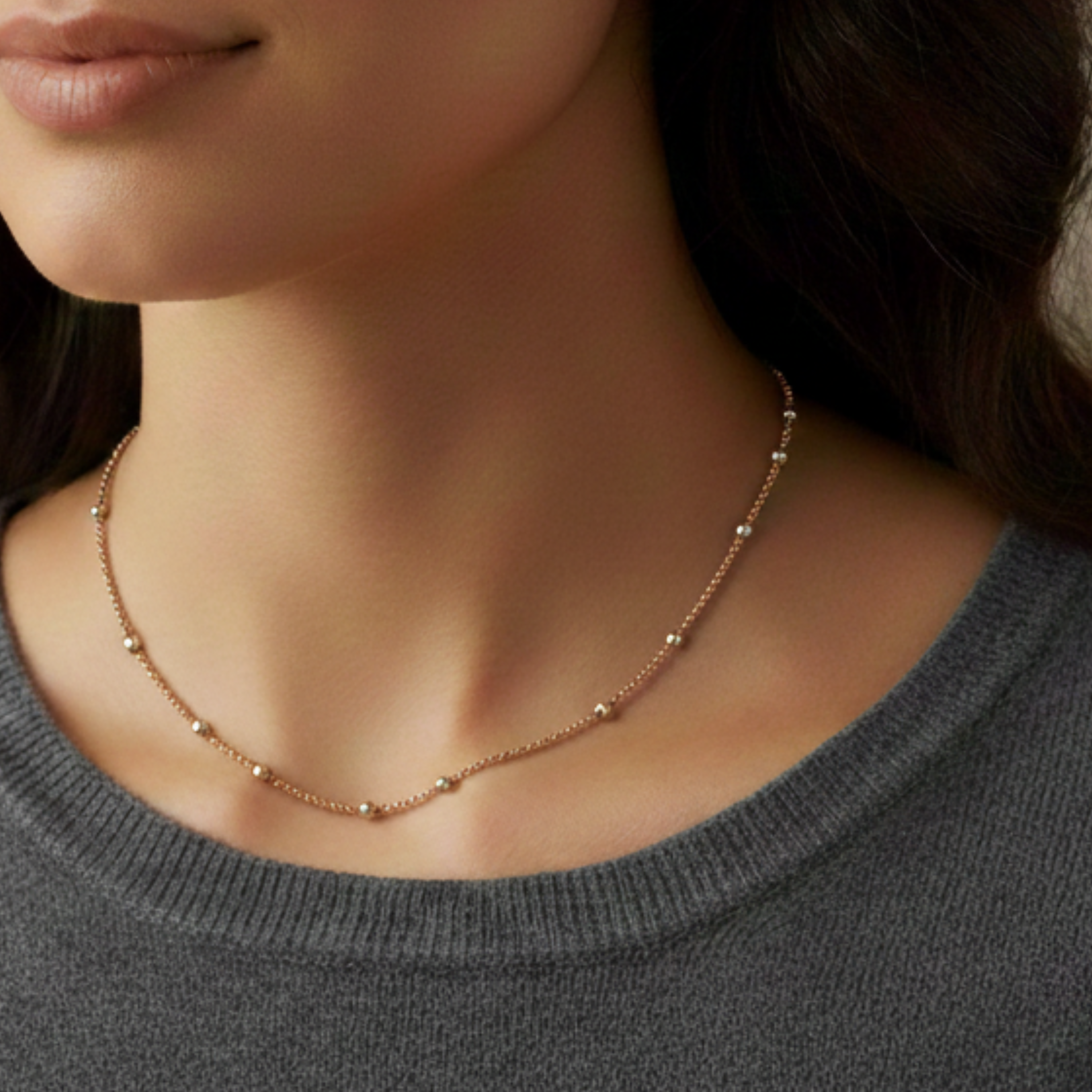 Bead Bloom Chain