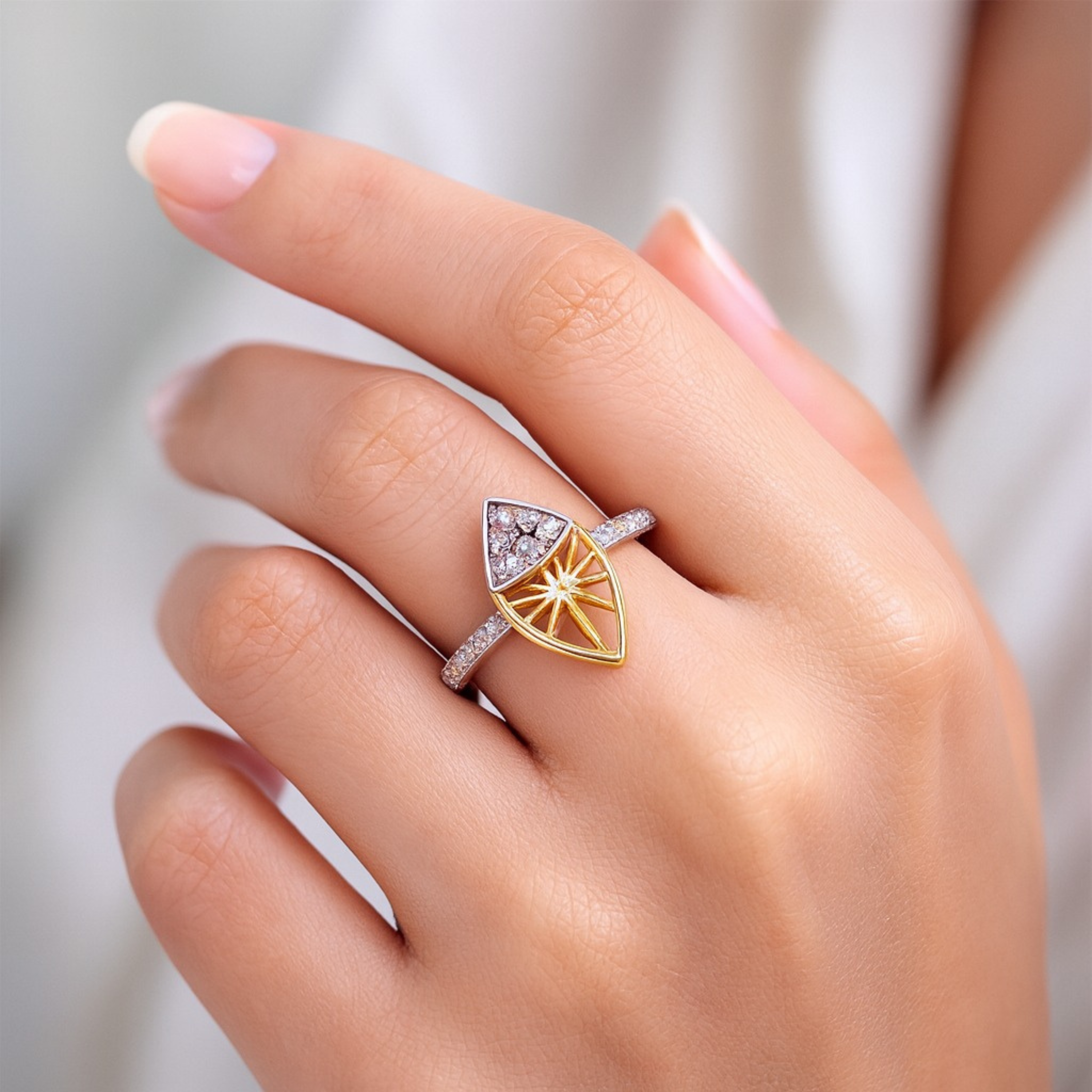 Radiant Marquise Ring