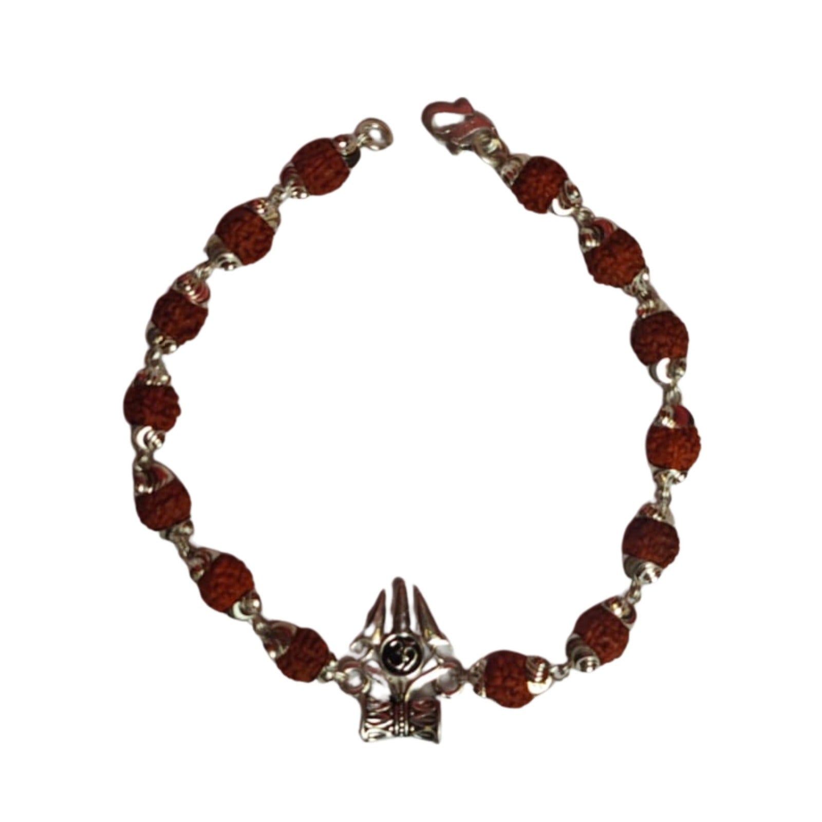Om,Damru ,swastik ,Rudraksh Bracelet