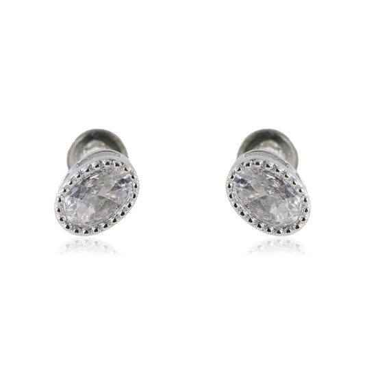 Eternal Oval Earring