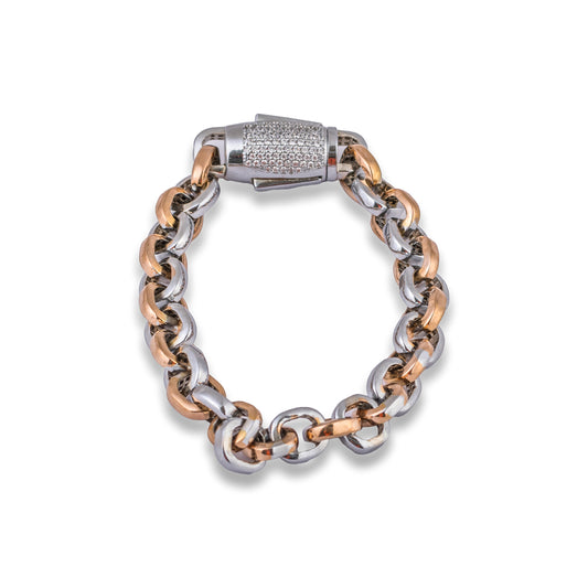 The Iced Lock Bracelet