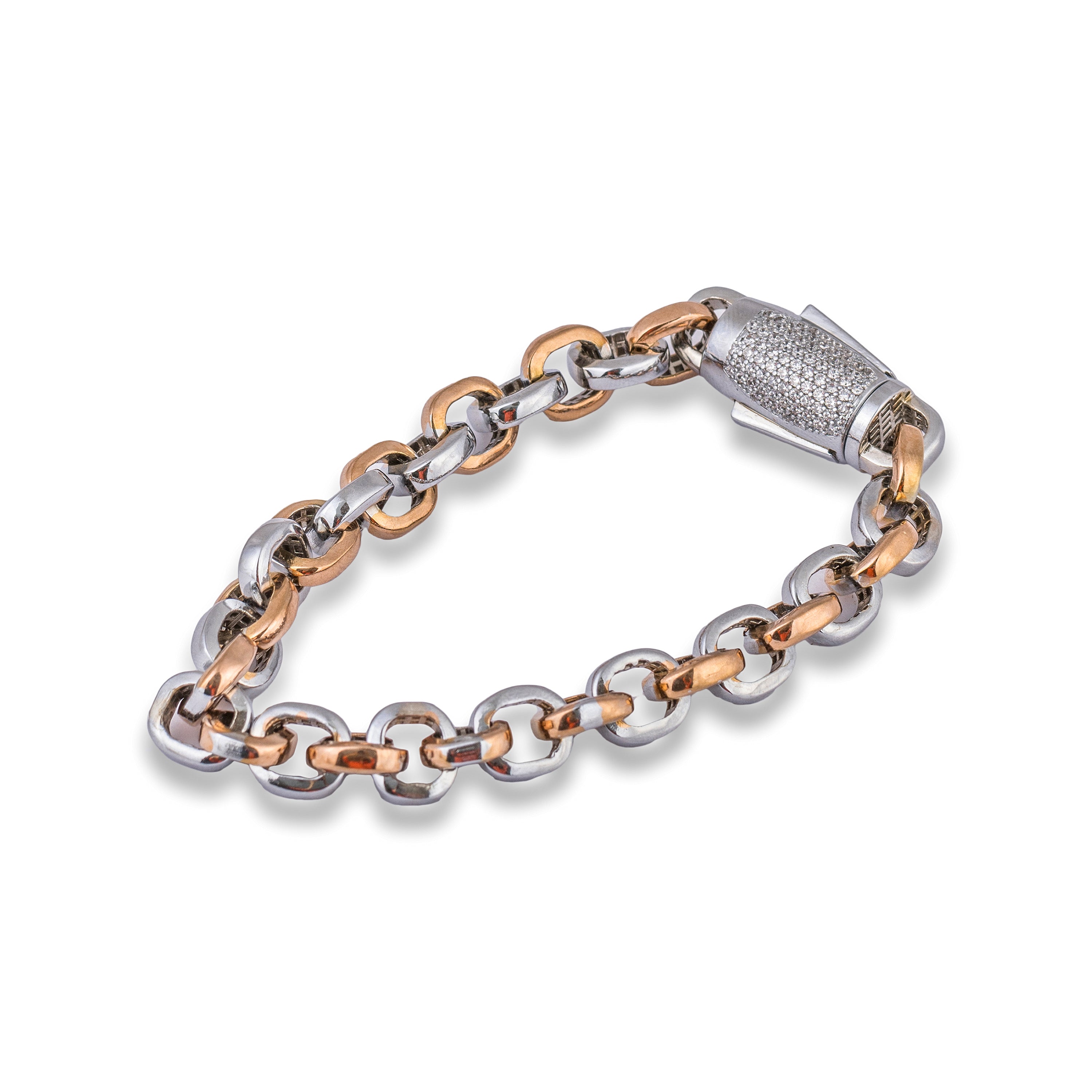 The Iced Lock Bracelet