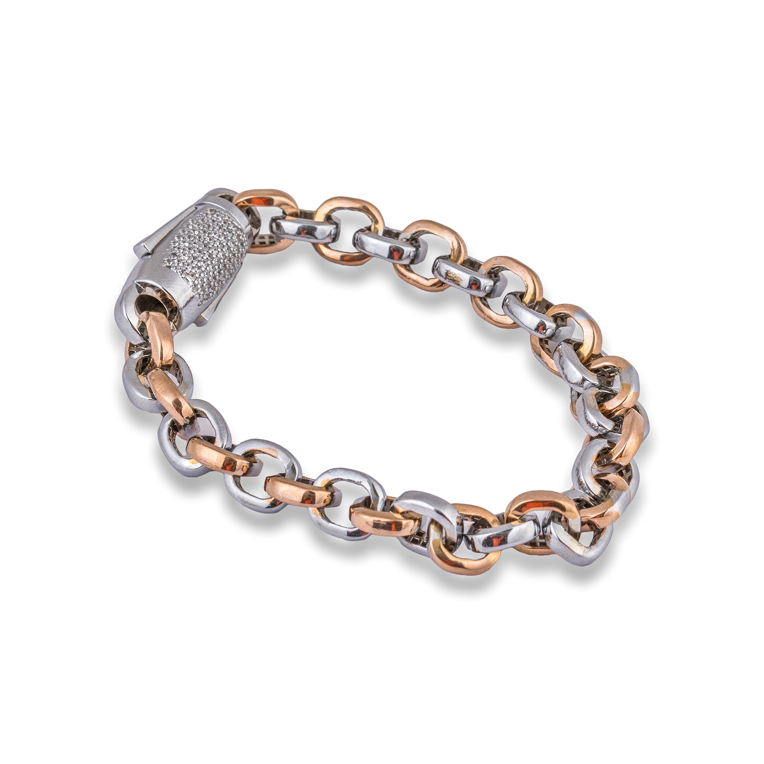 The Iced Lock Bracelet