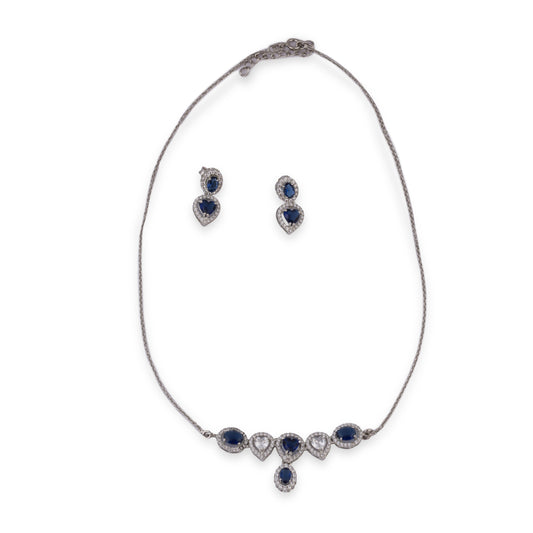 Sapphire Dream Necklace Set