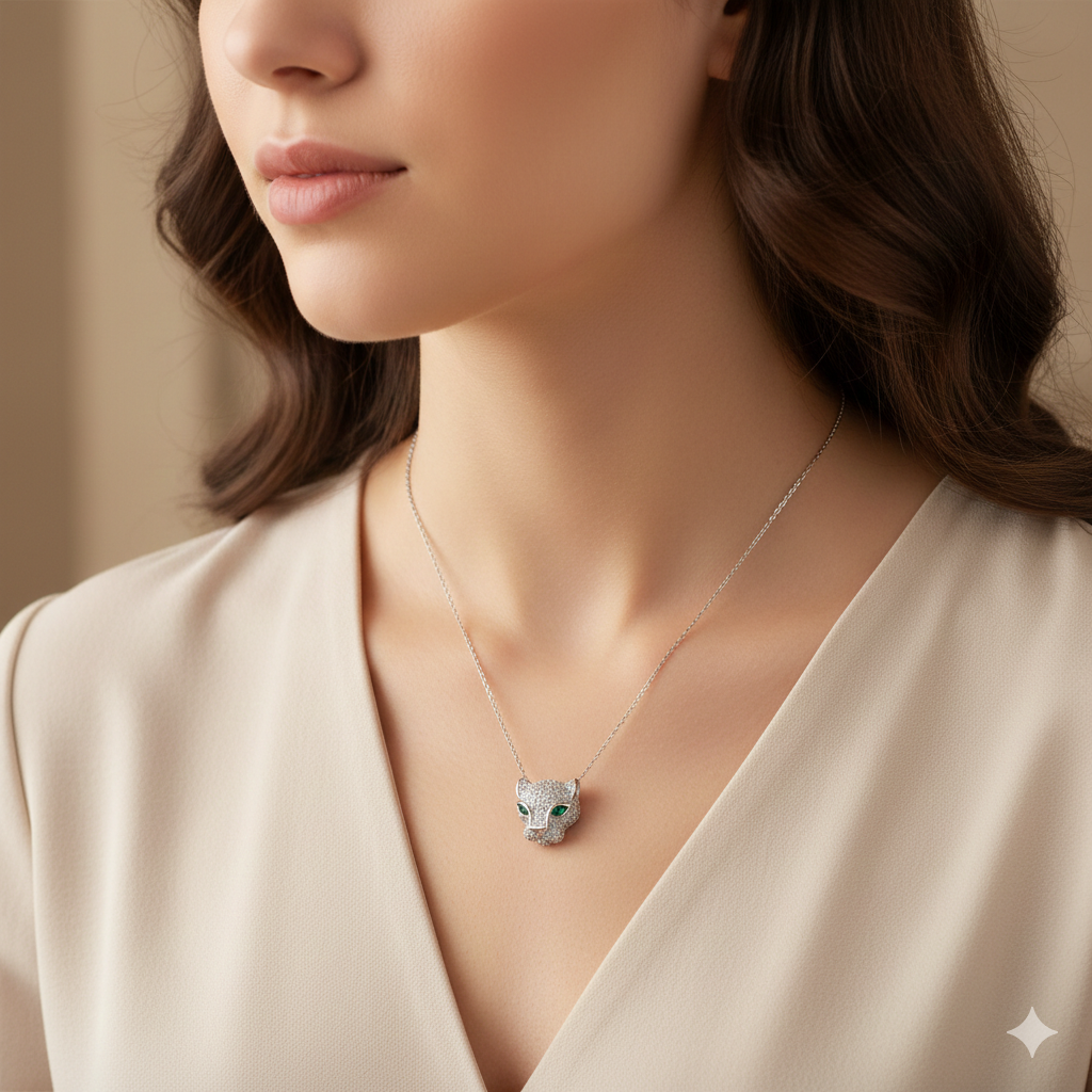 Green Eye Hunter Pendant