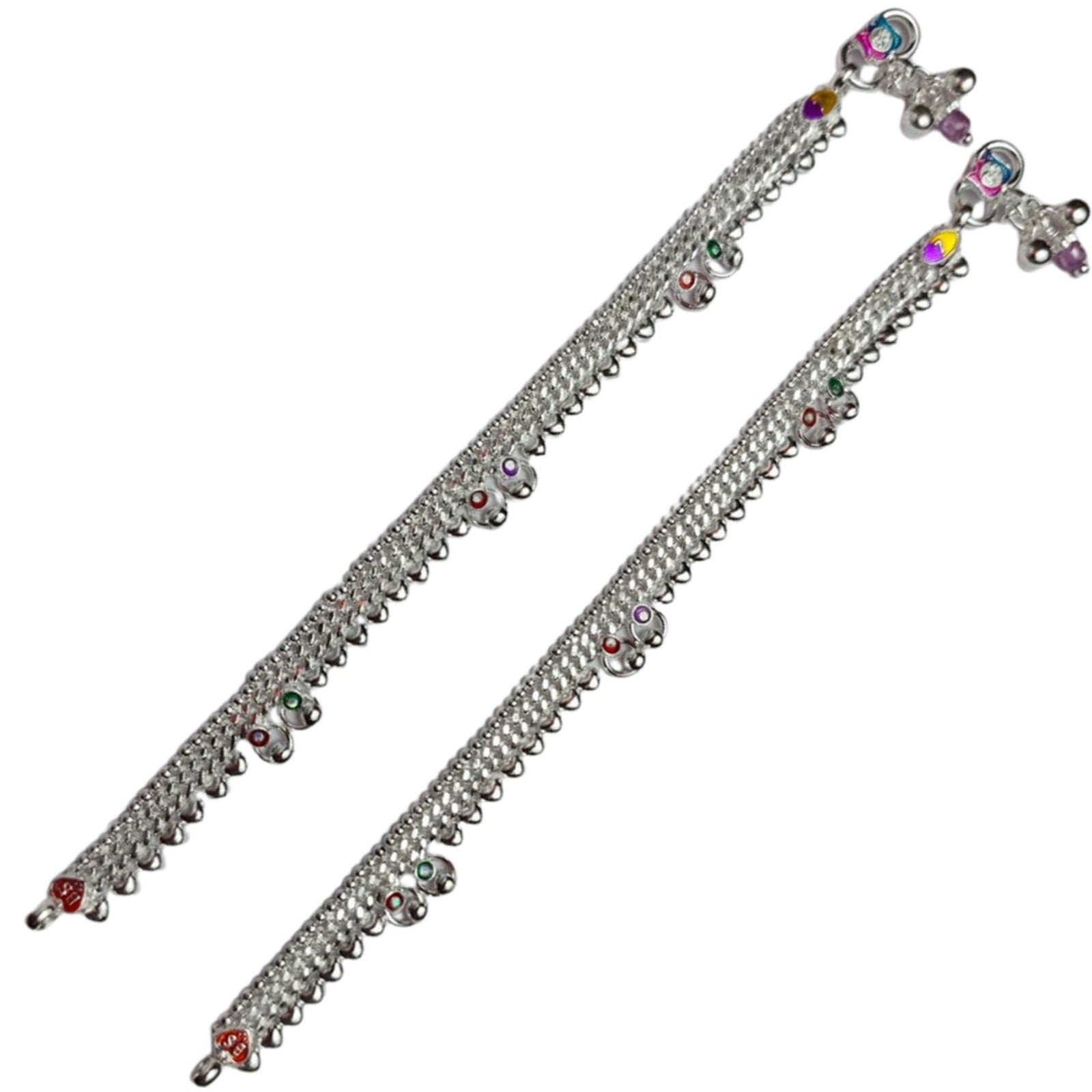 Royal Grace Silver Payal