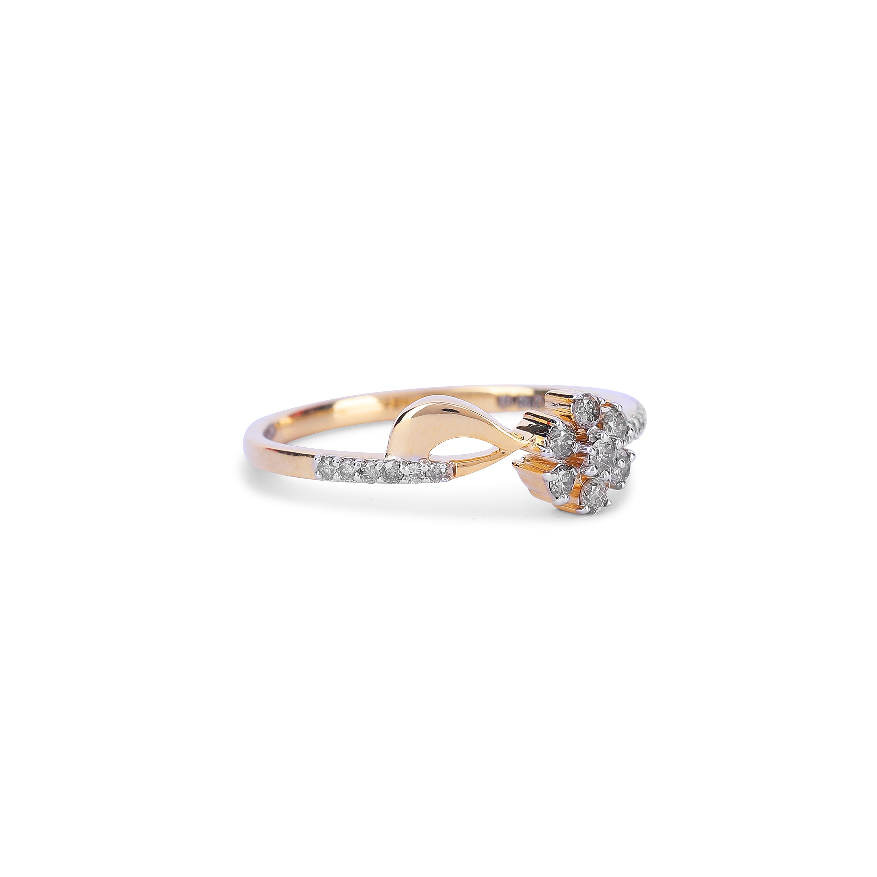 Floral Charm Ring