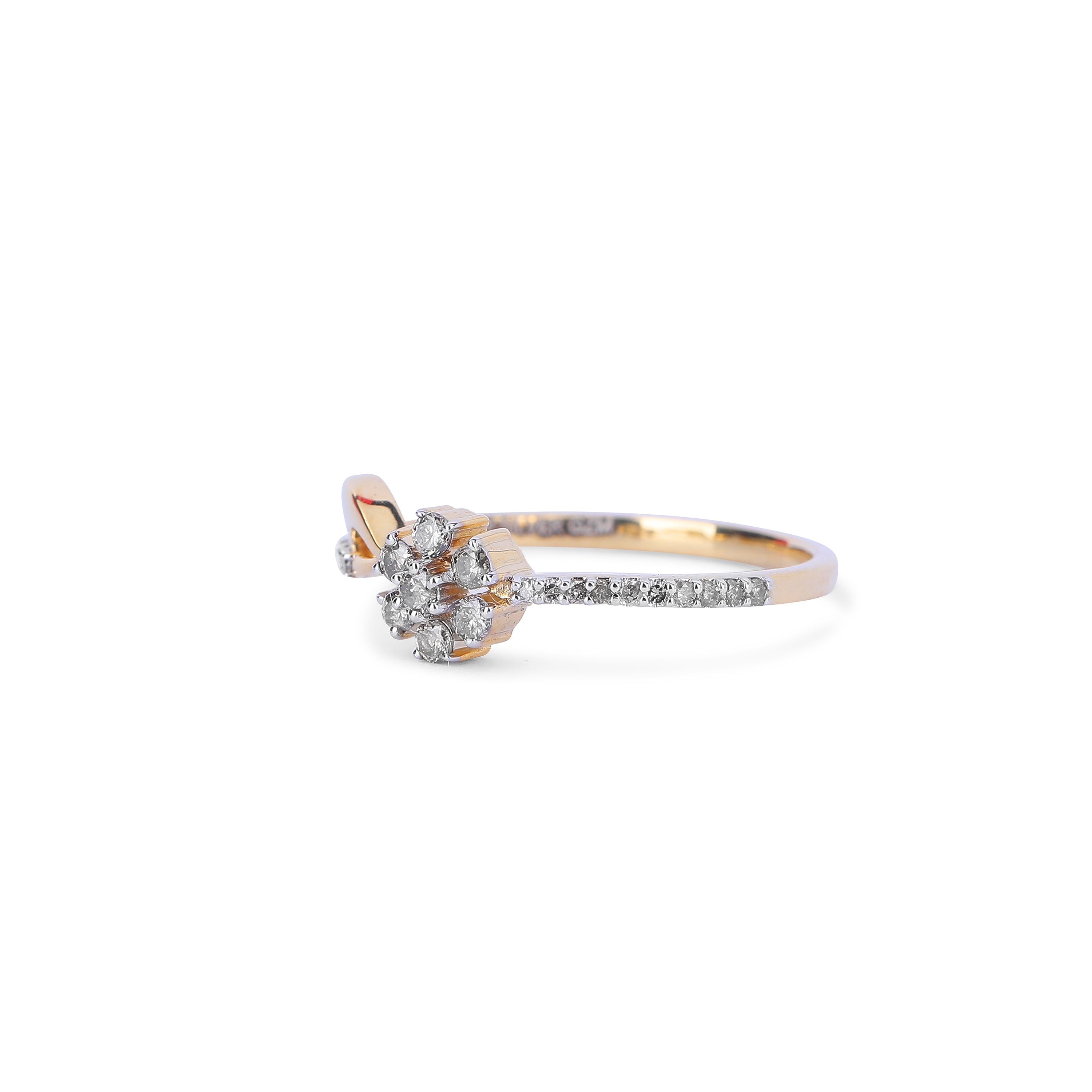 Floral Charm Ring