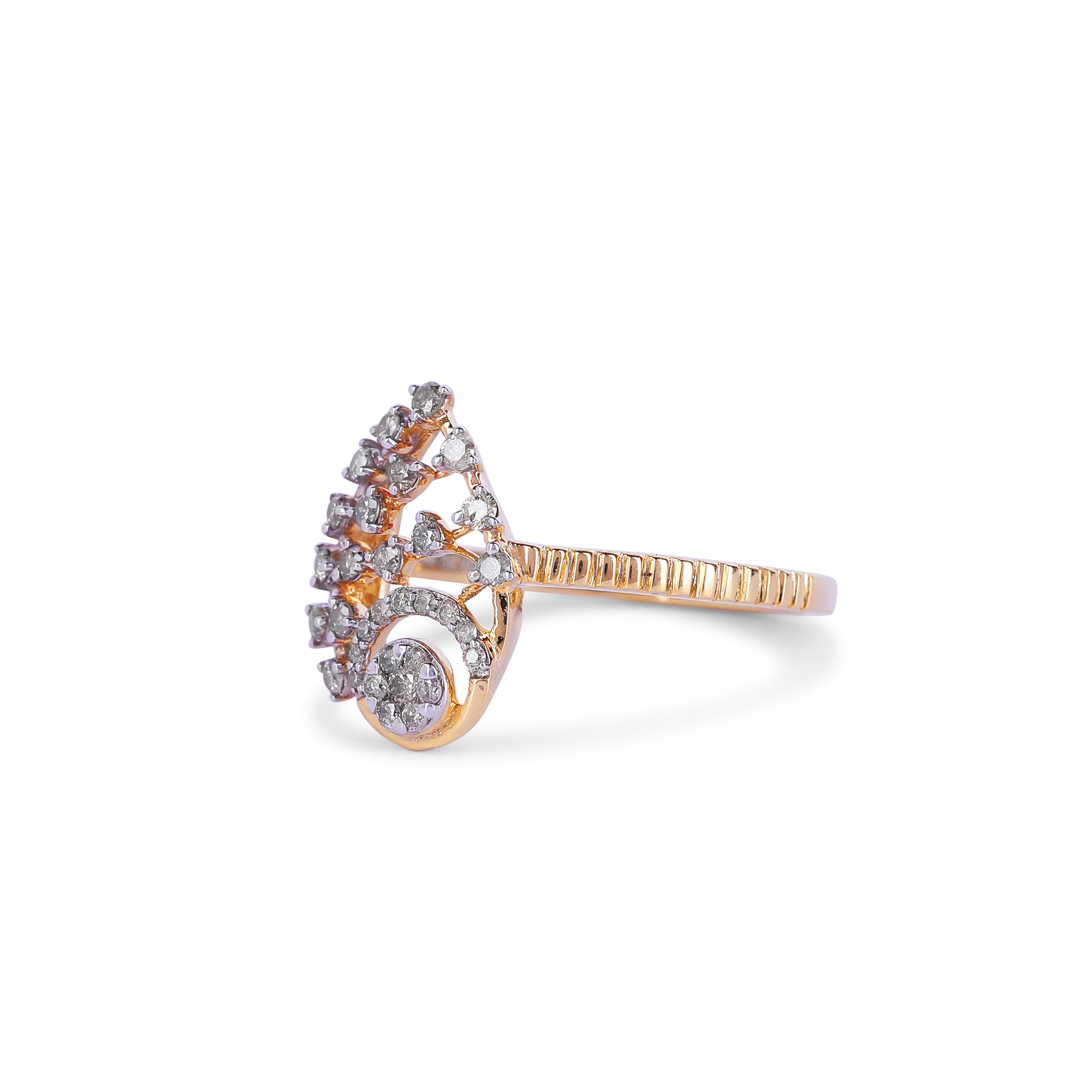 Royal Teardrop Ring