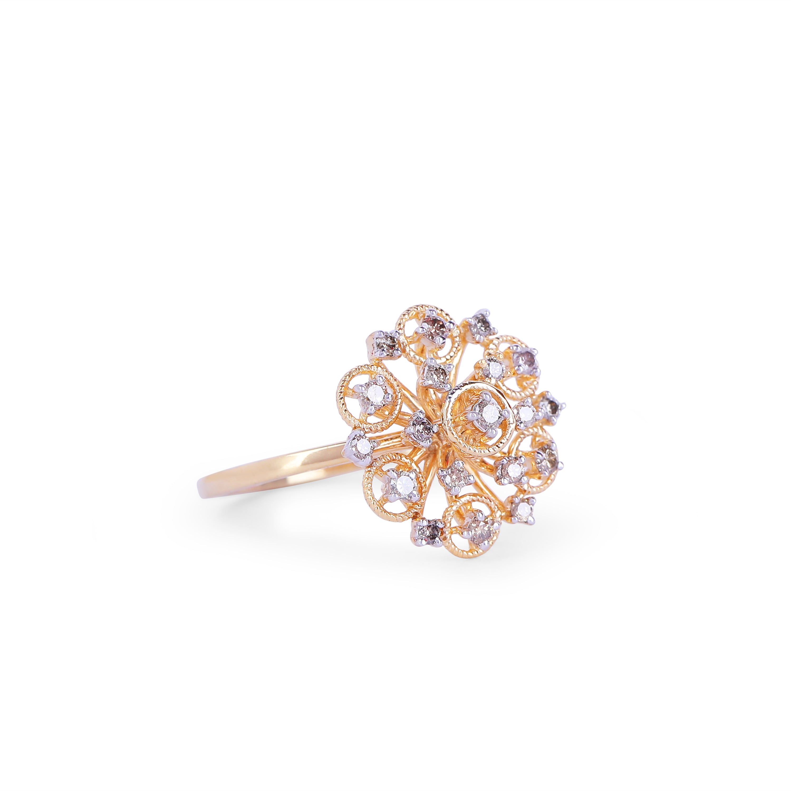 Floral Radiance Ring
