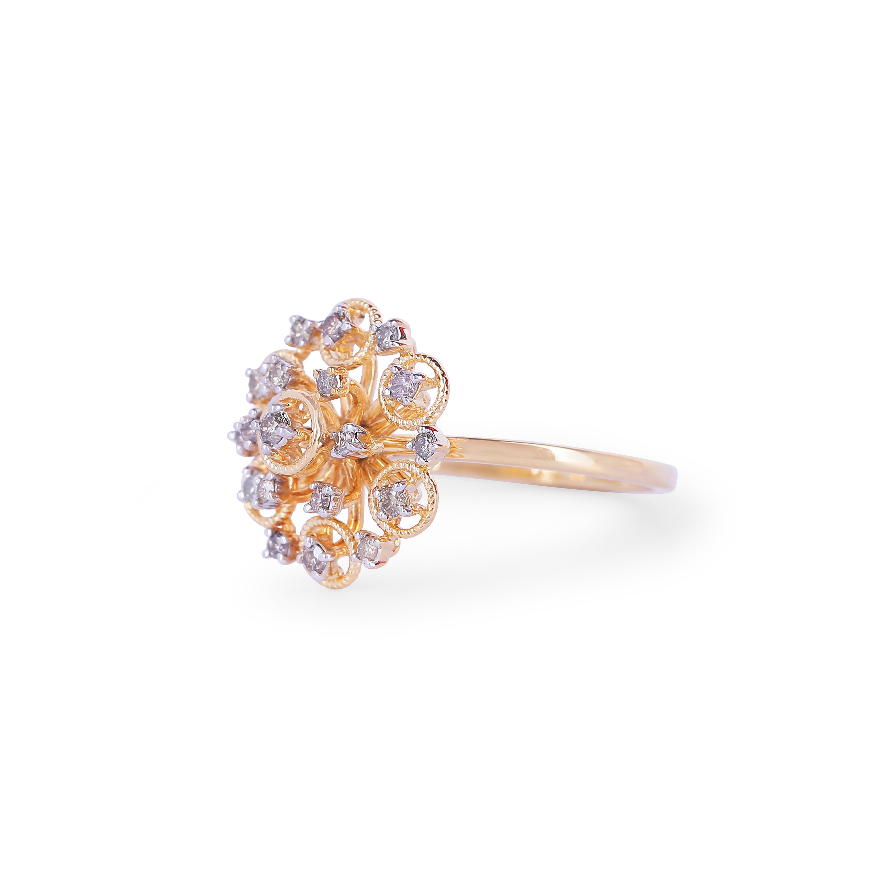 Floral Radiance Ring