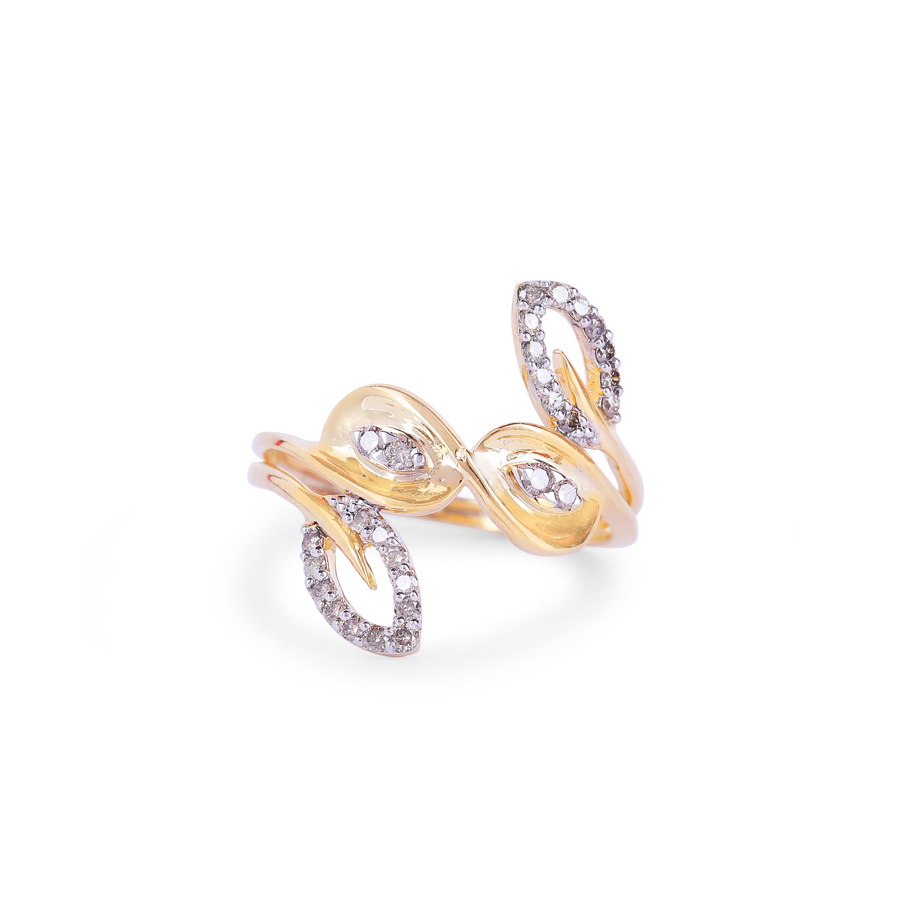 Elegance Leaf Ring