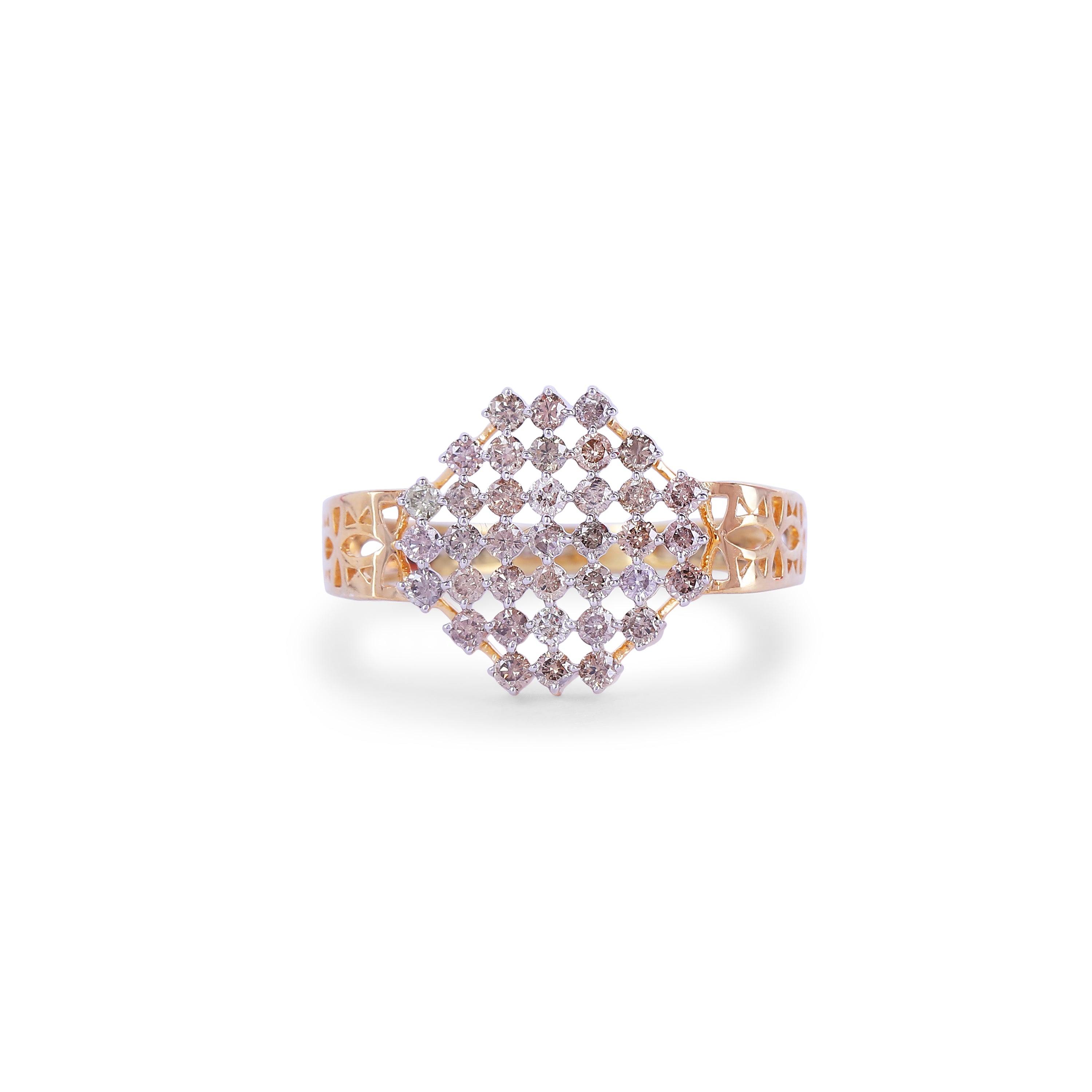 Diamond Net Ring