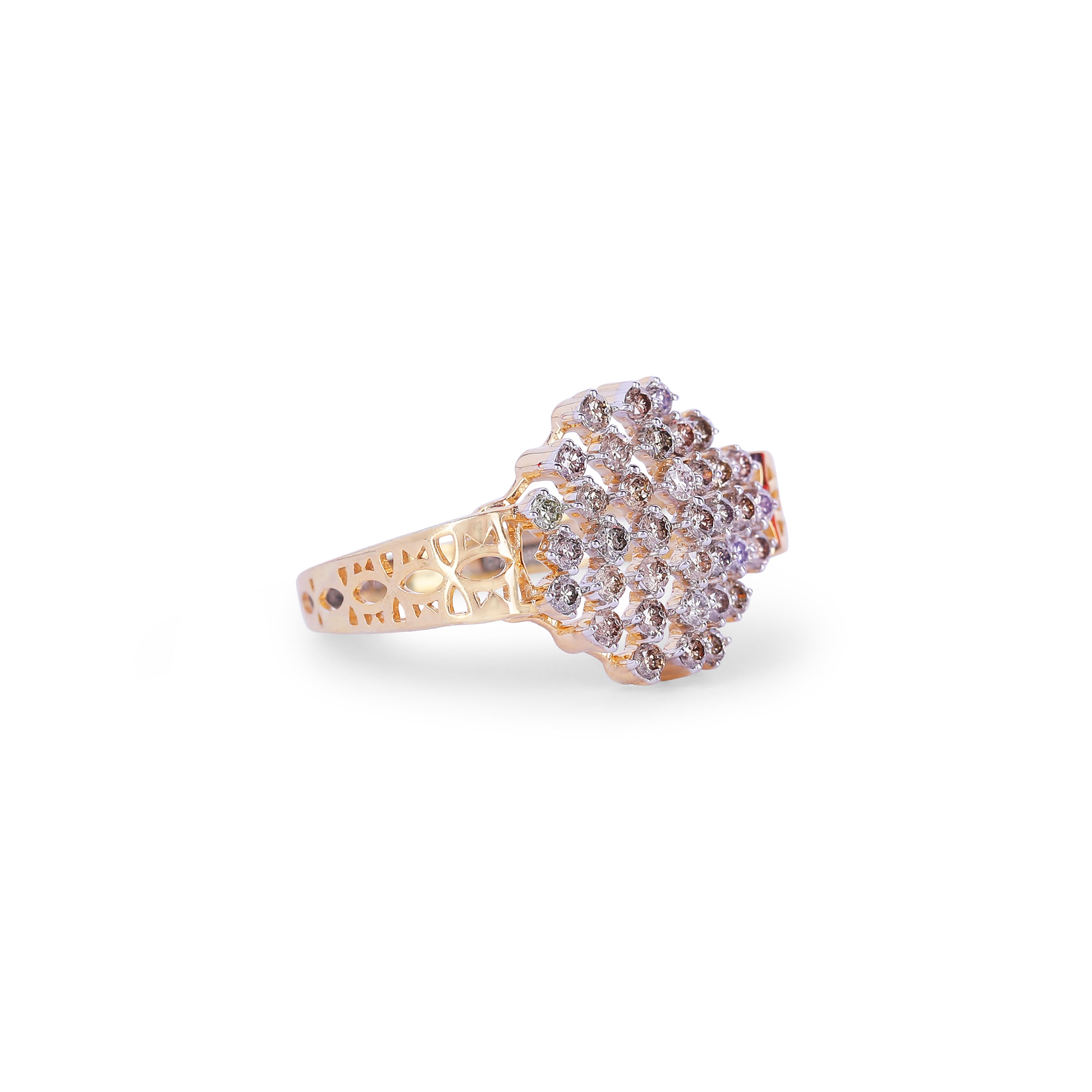 Diamond Net Ring