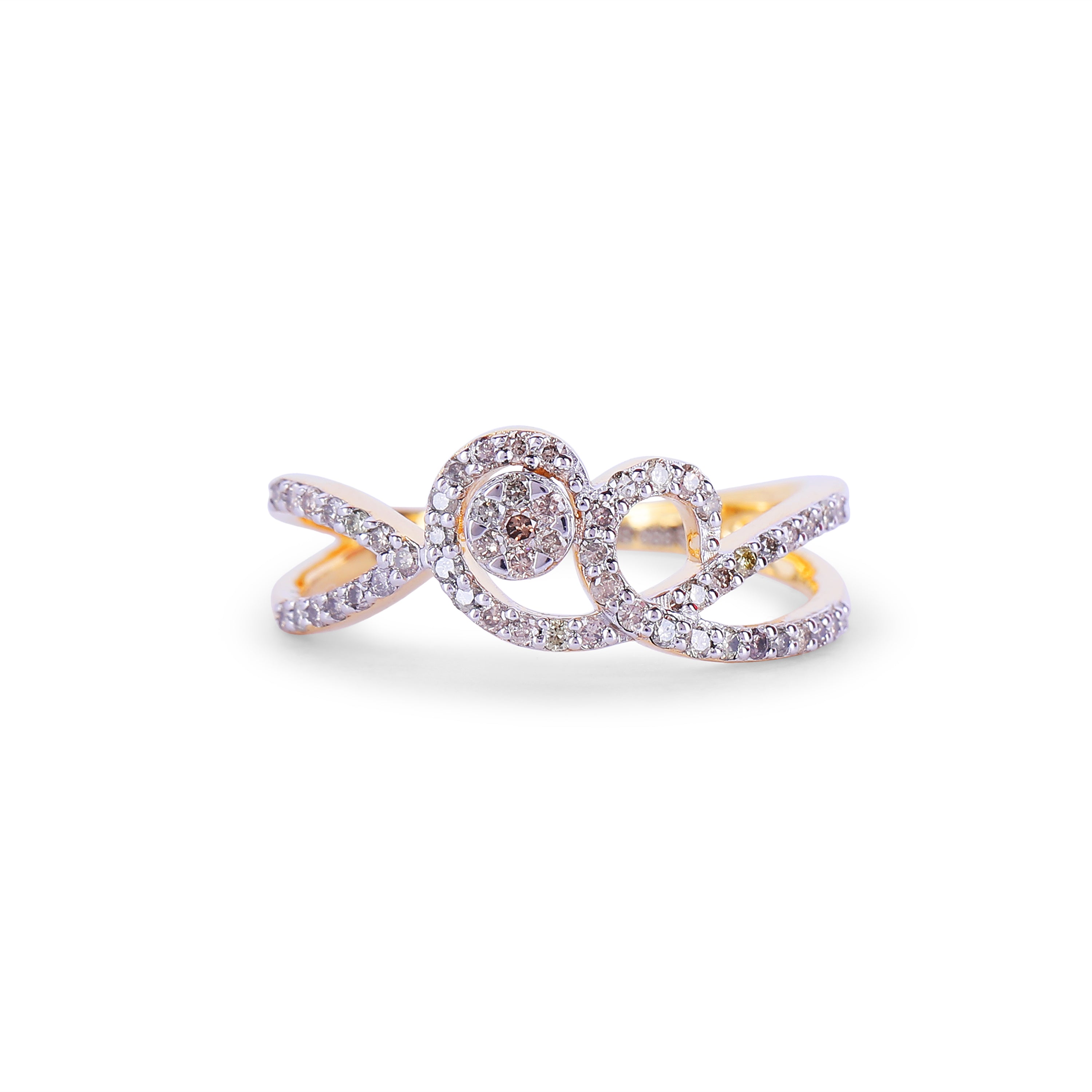 Twilight Swirl Ring