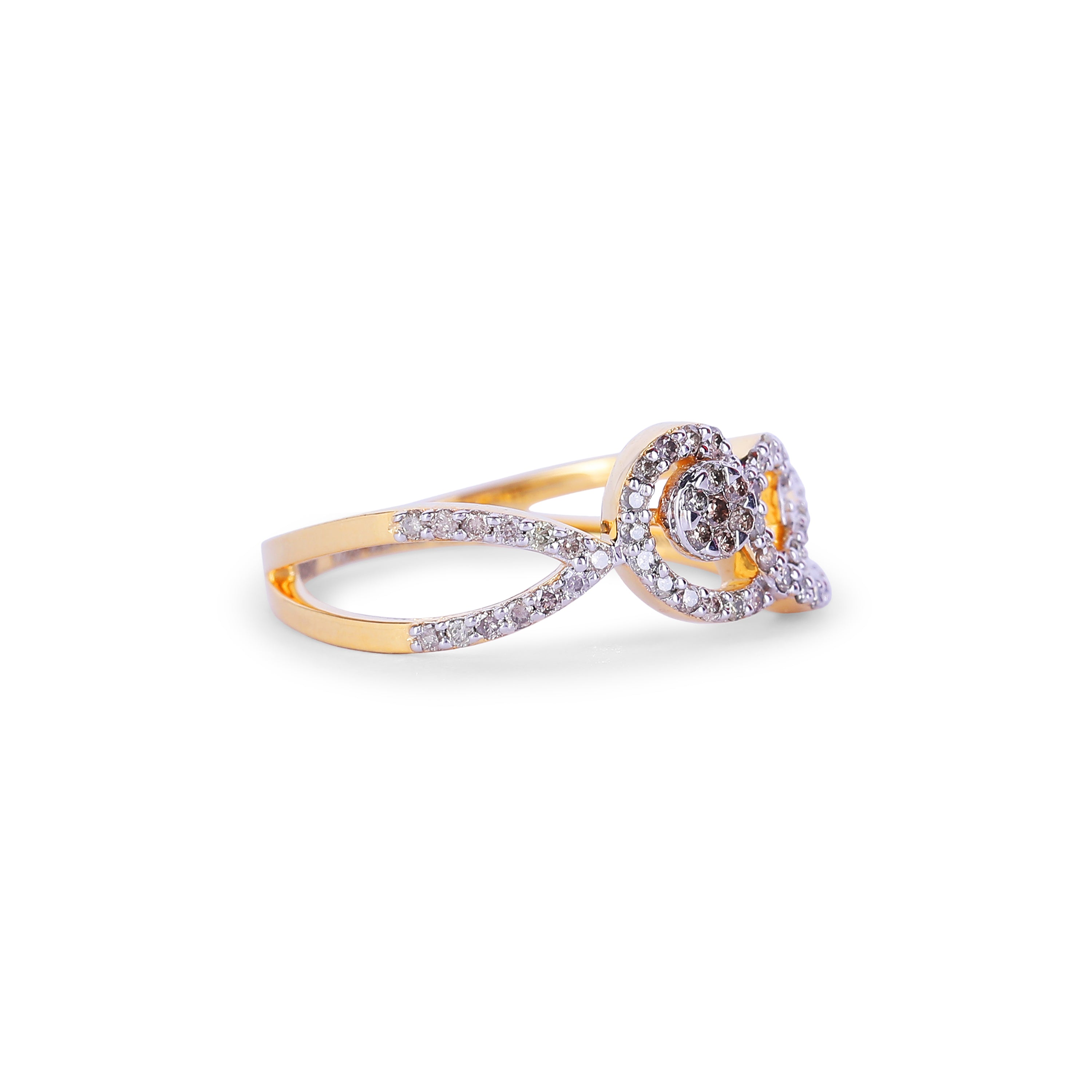 Twilight Swirl Ring