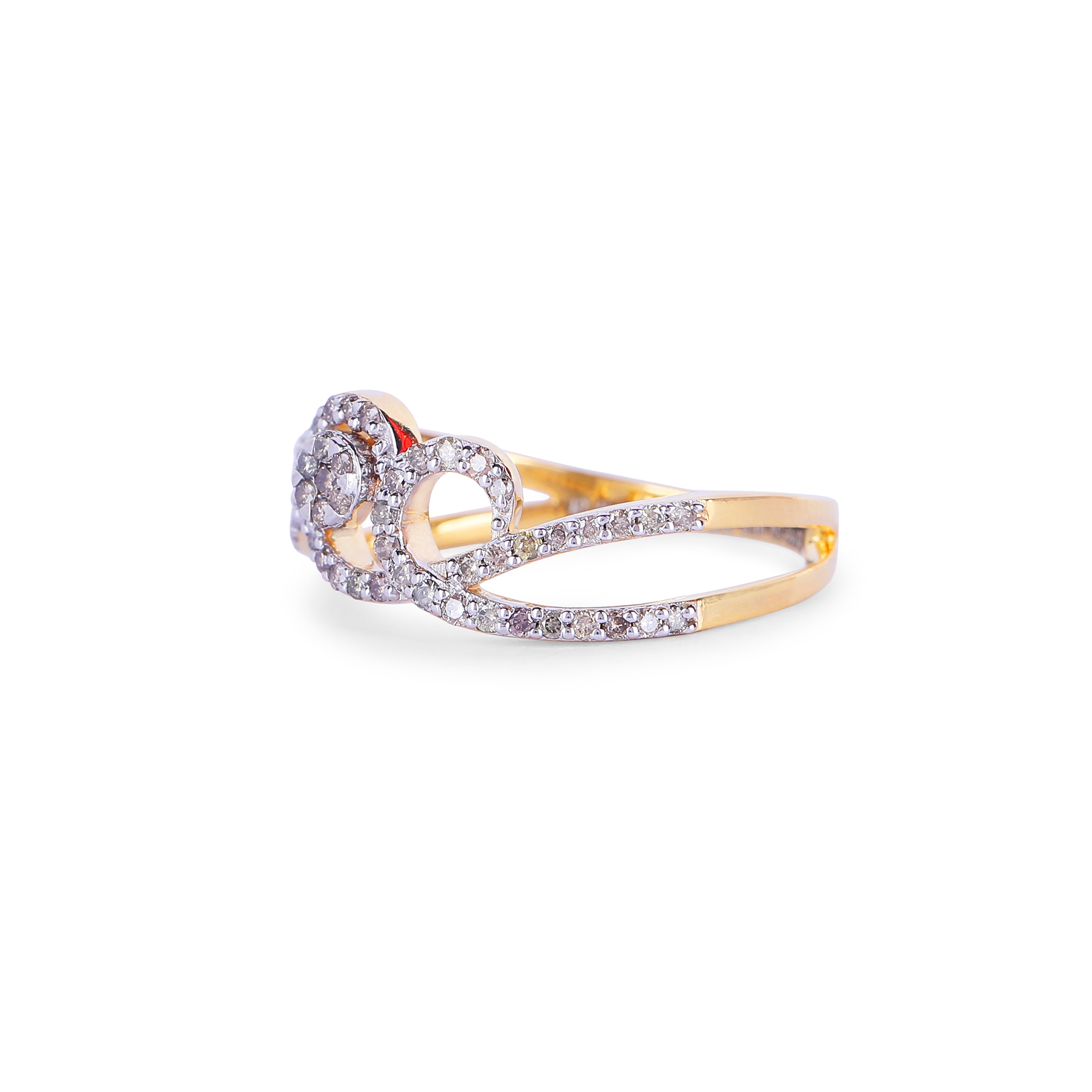 Twilight Swirl Ring