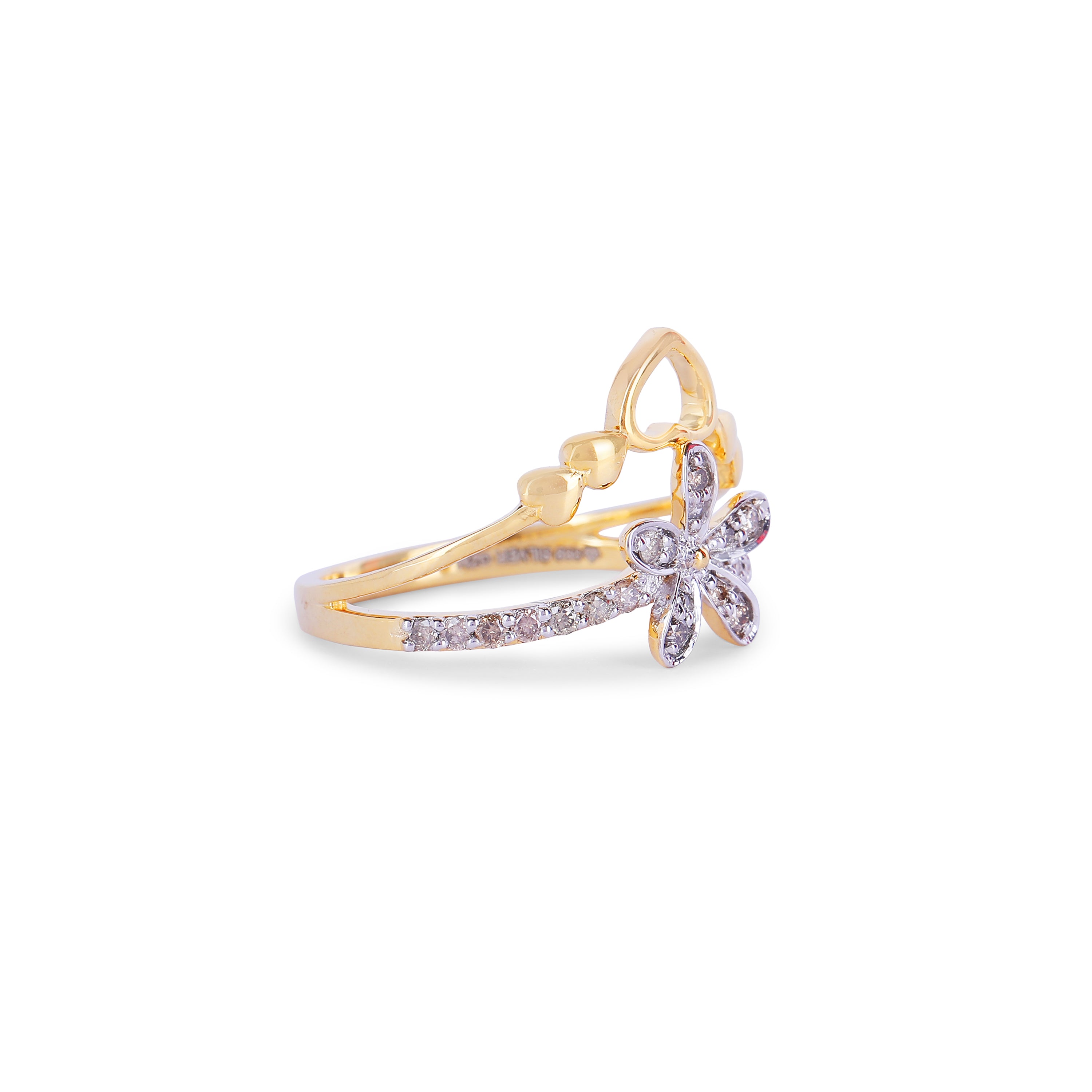Floral Tiara Ring