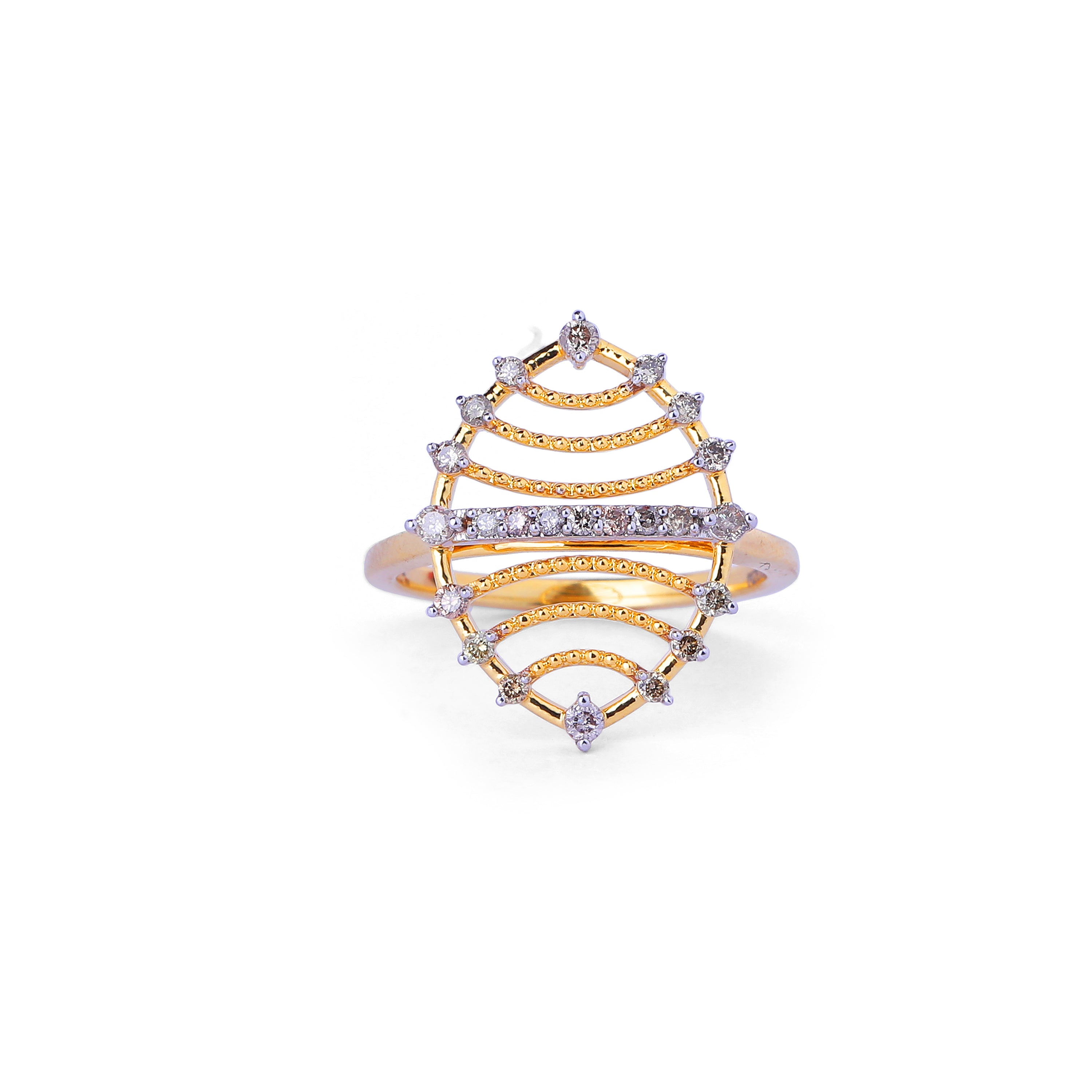 Radiant Crown Ring