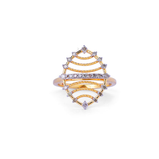 Radiant Crown Ring
