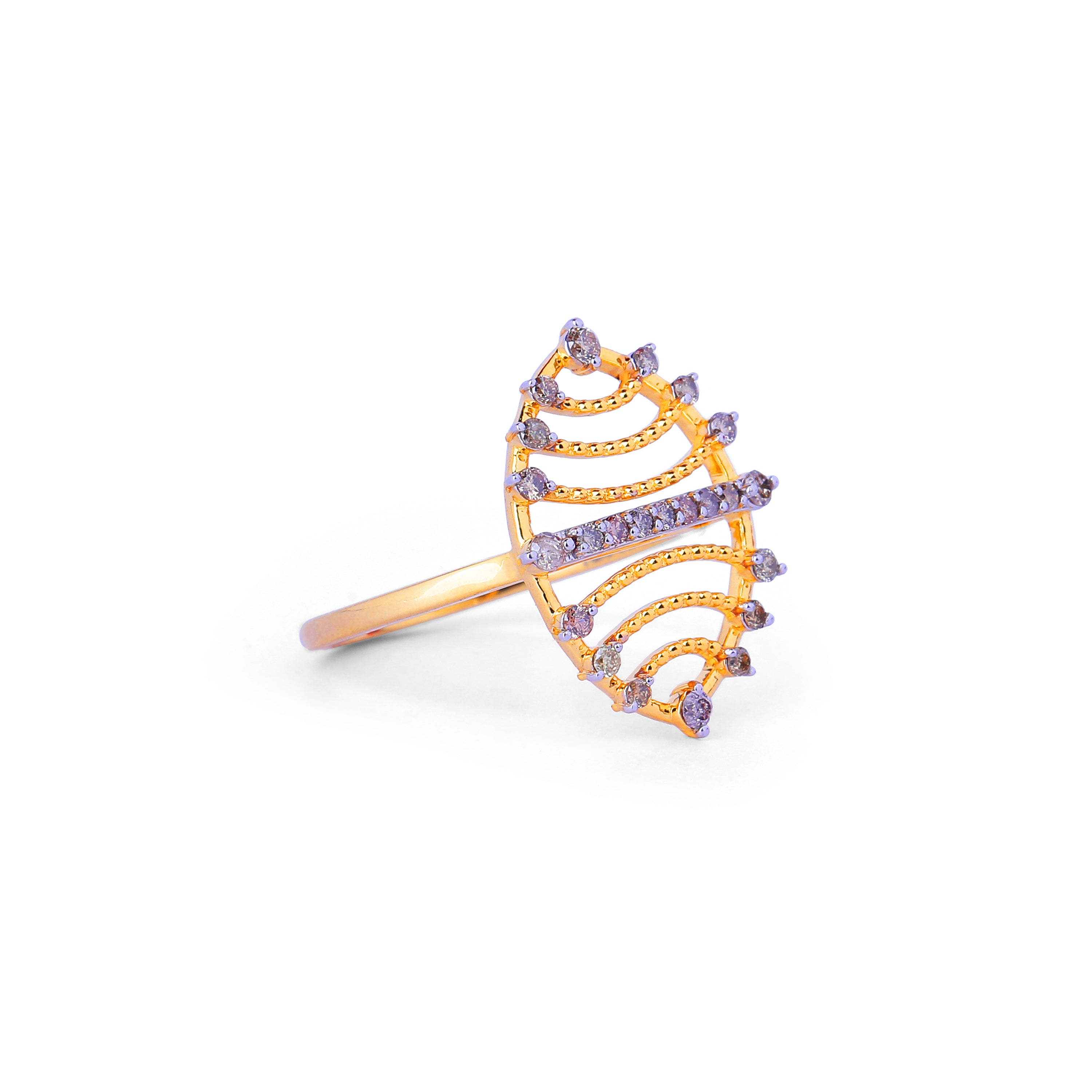 Radiant Crown Ring