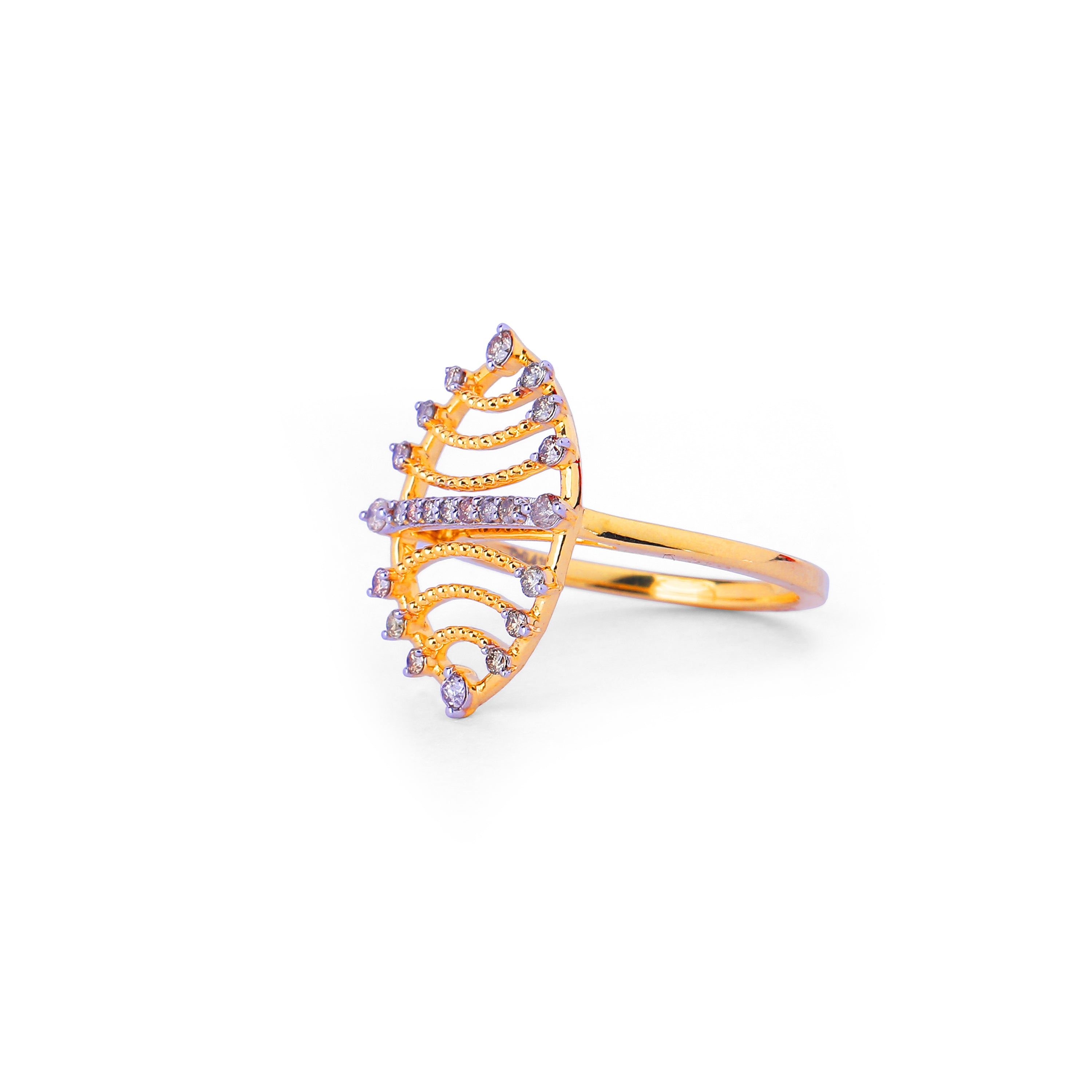 Radiant Crown Ring