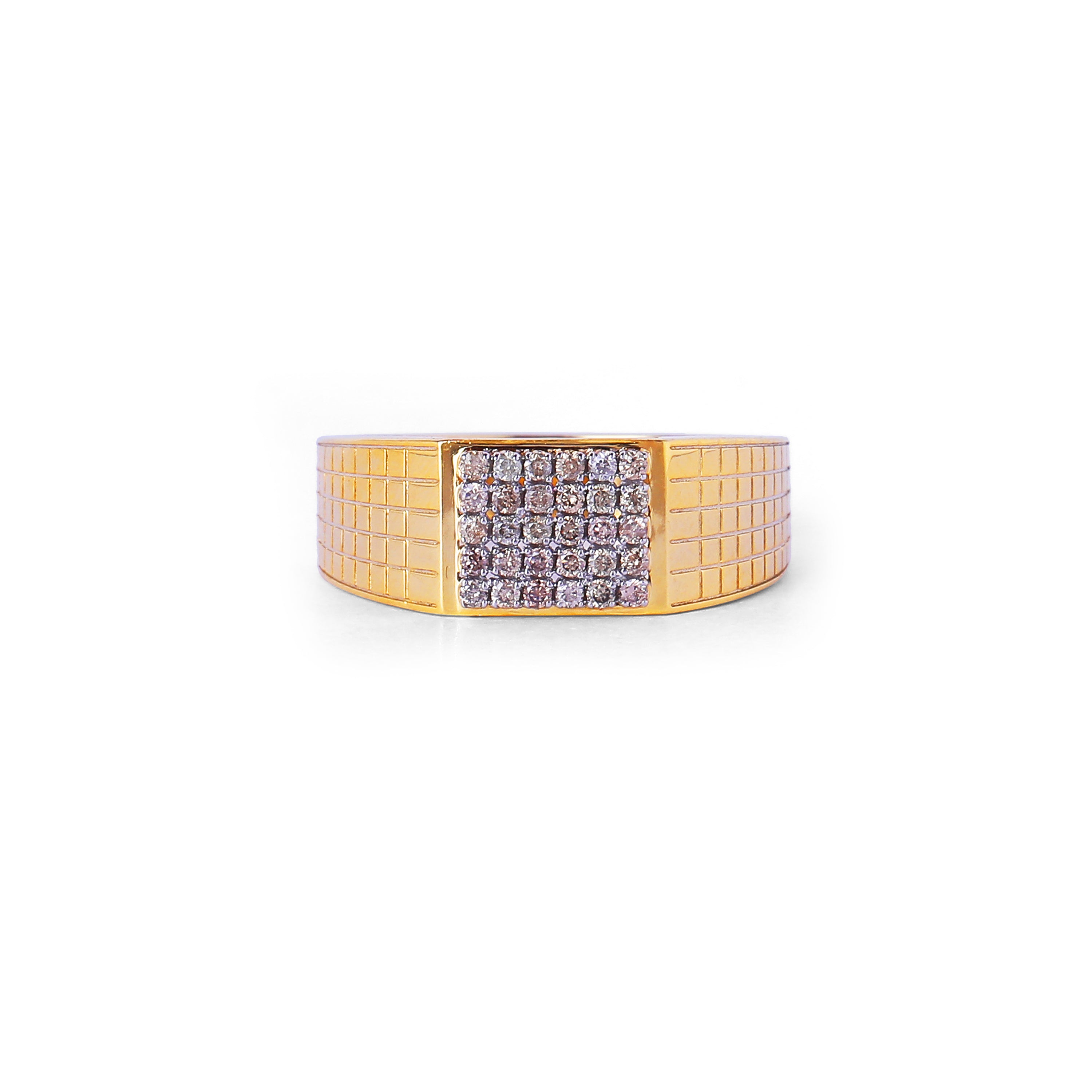 Diamond Matrix Ring