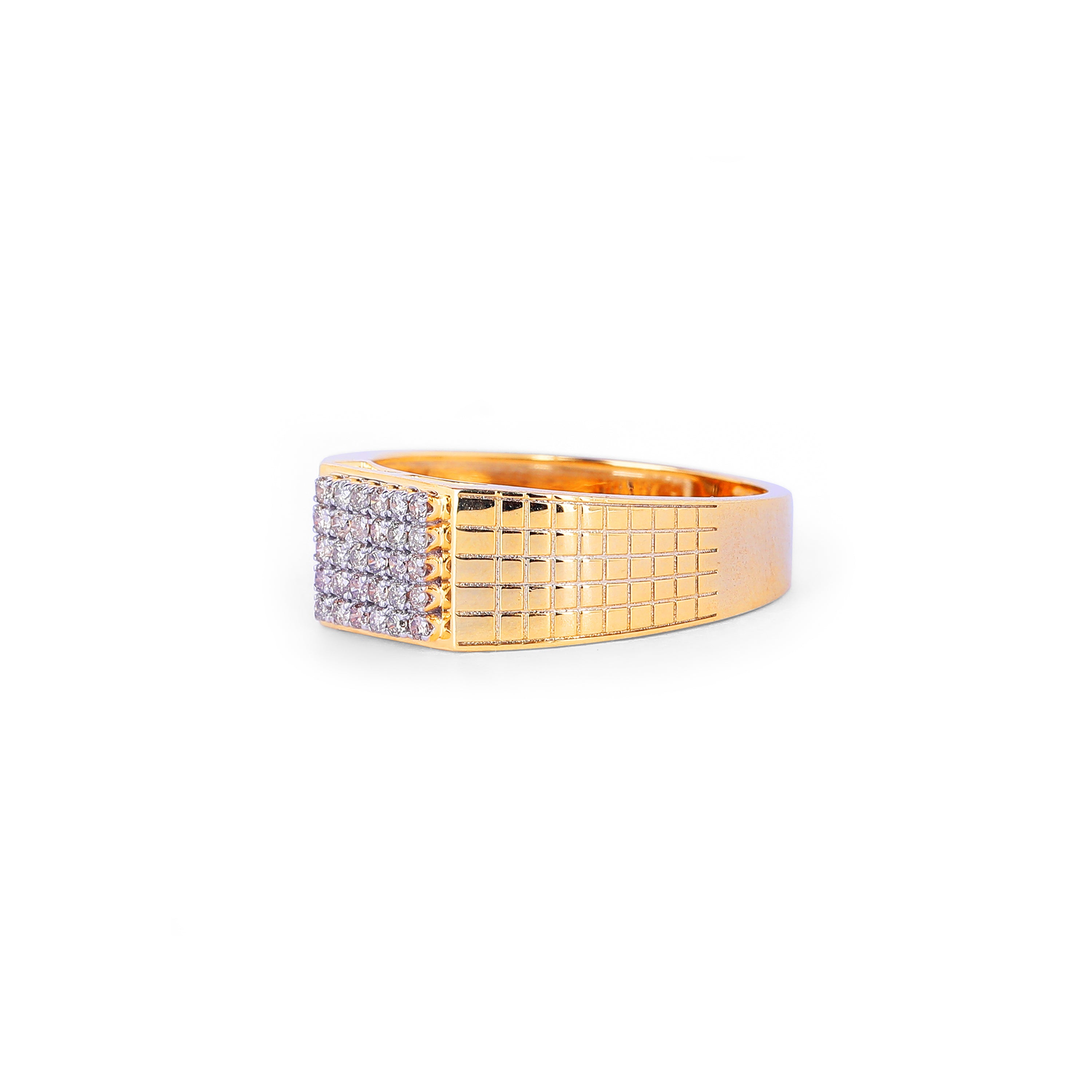 Diamond Matrix Ring
