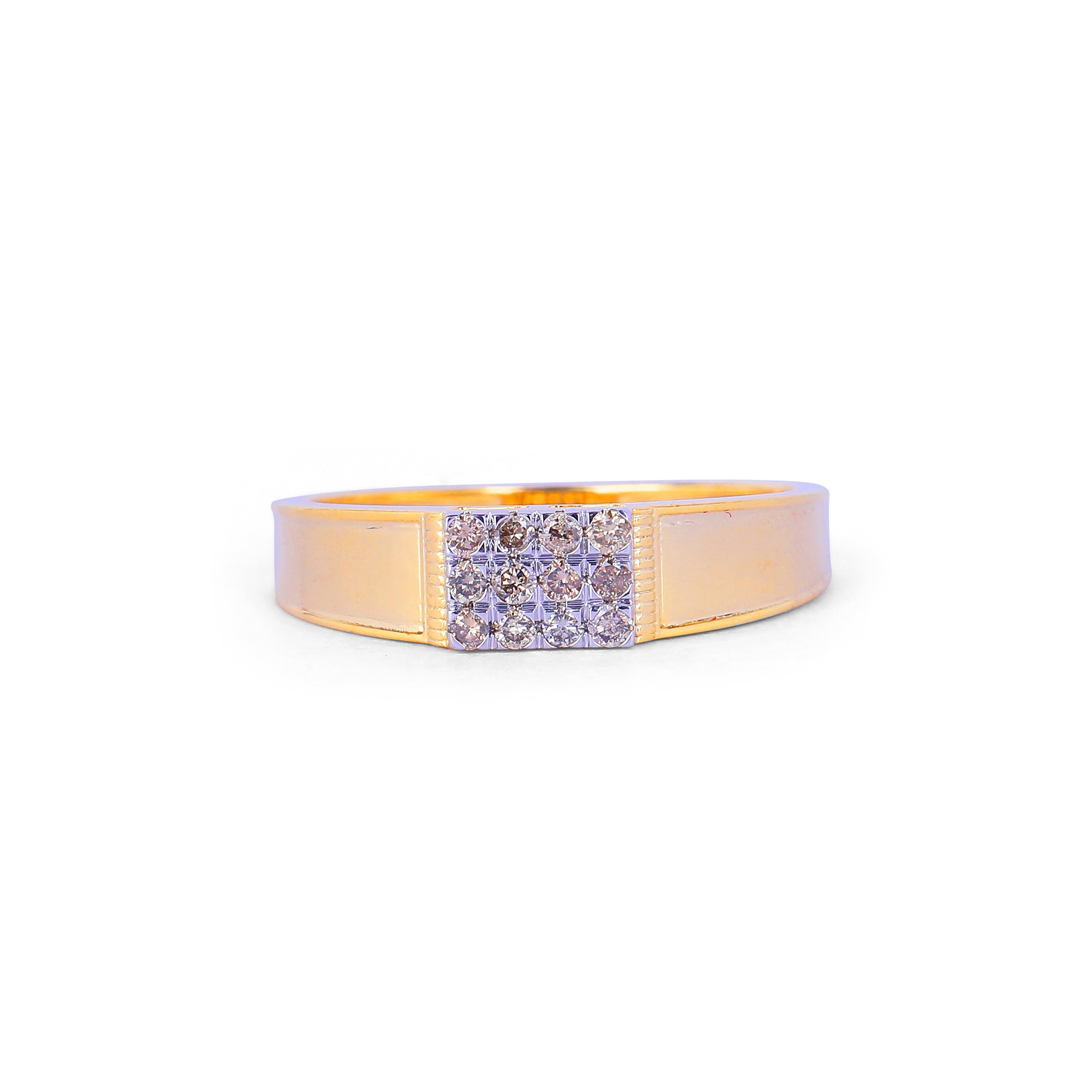 Royal Square Cluster Ring