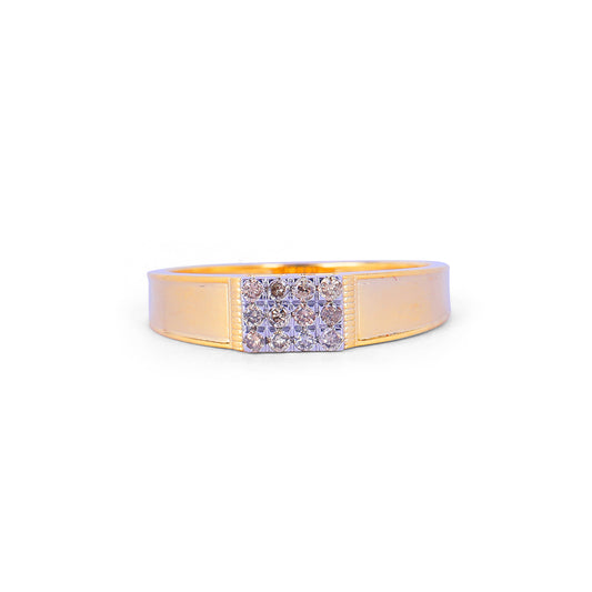 Royal Square Cluster Ring