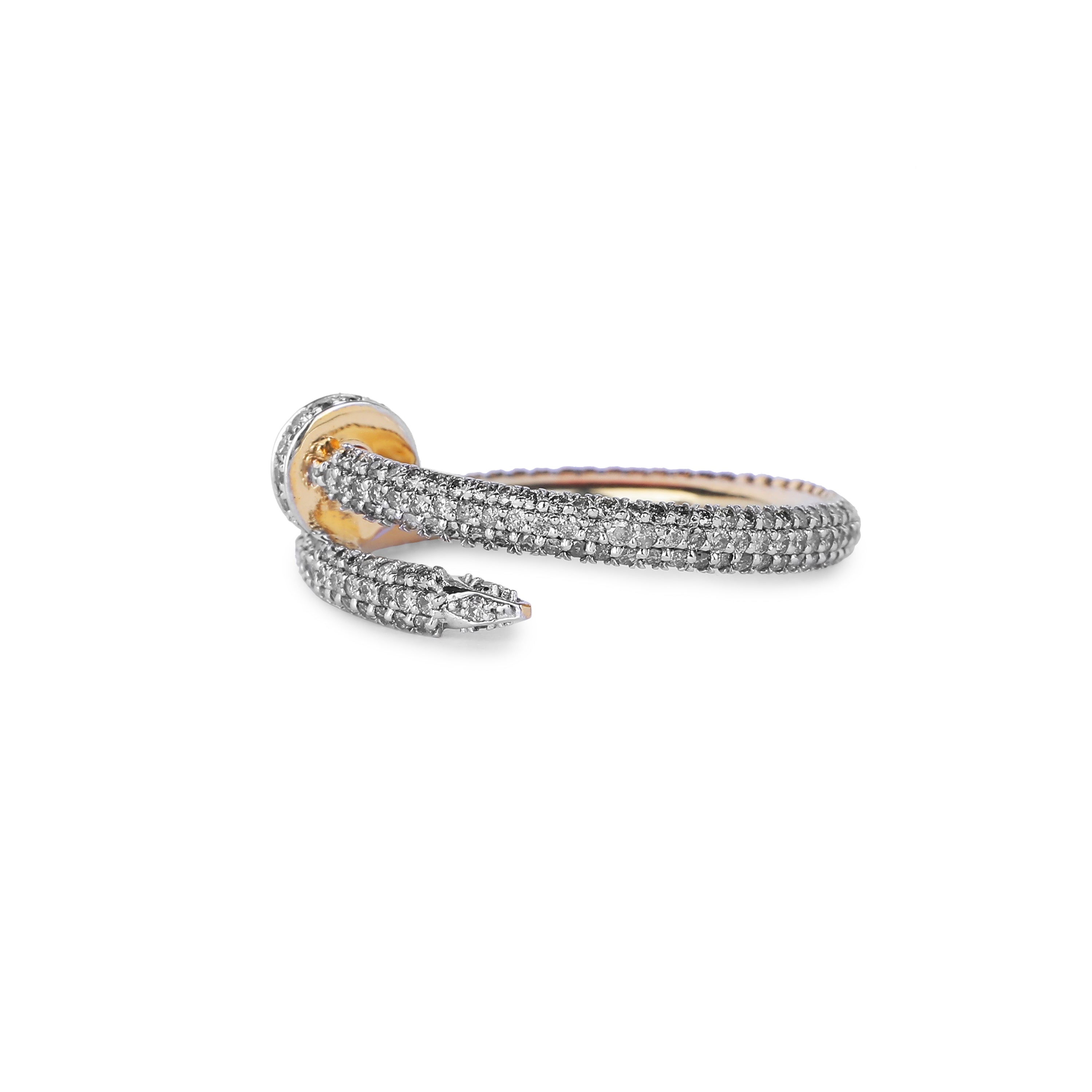 Twist Nail Ring