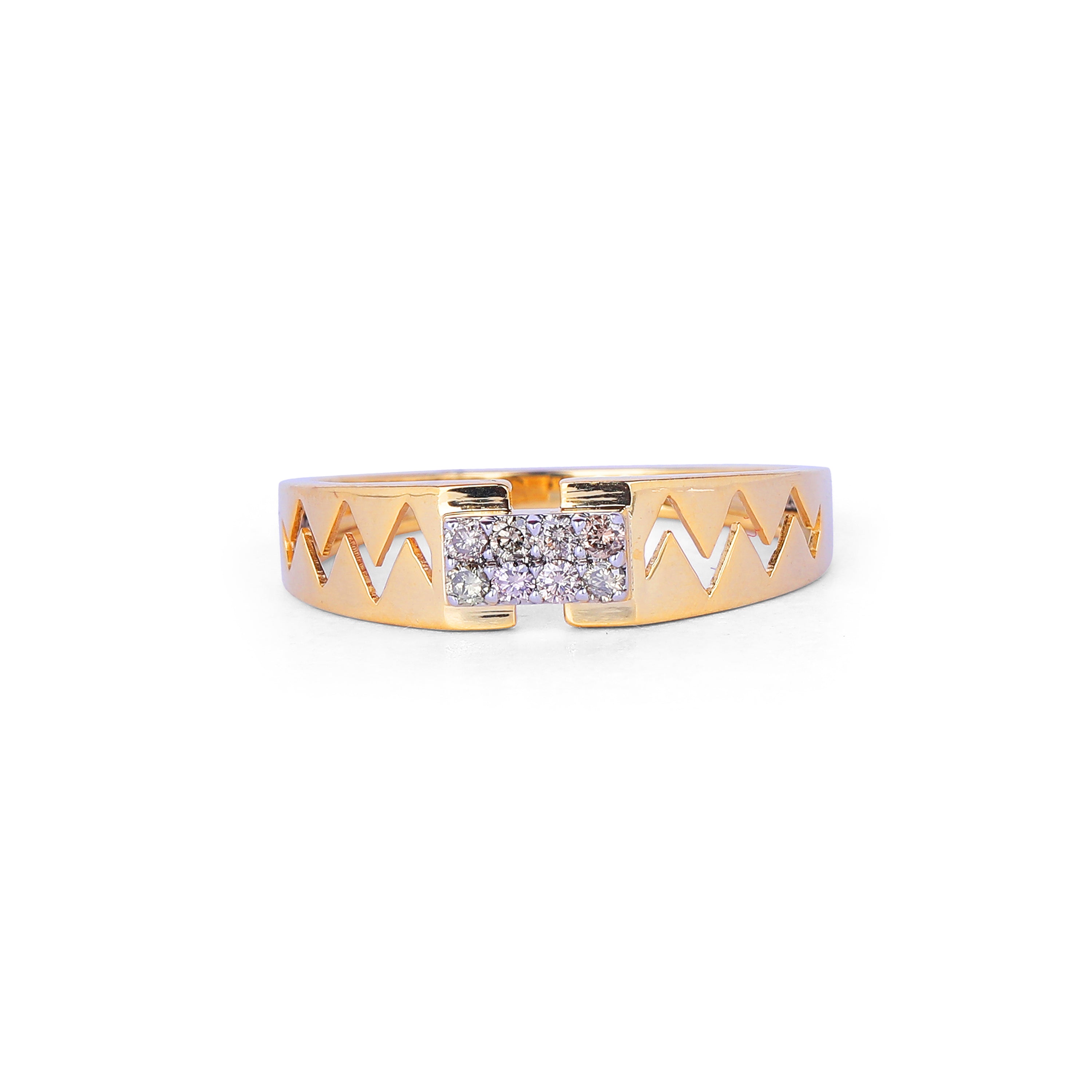 Zigzag Band Ring