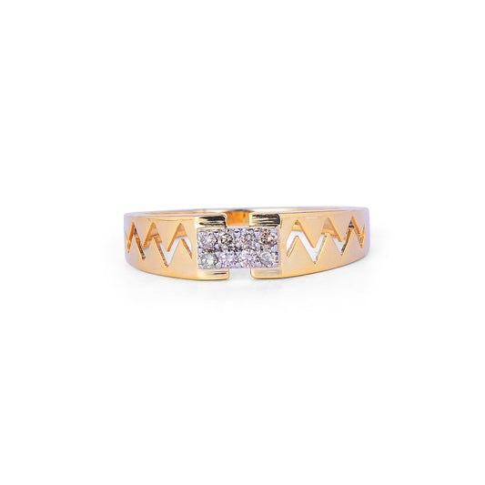 Zigzag Band Ring