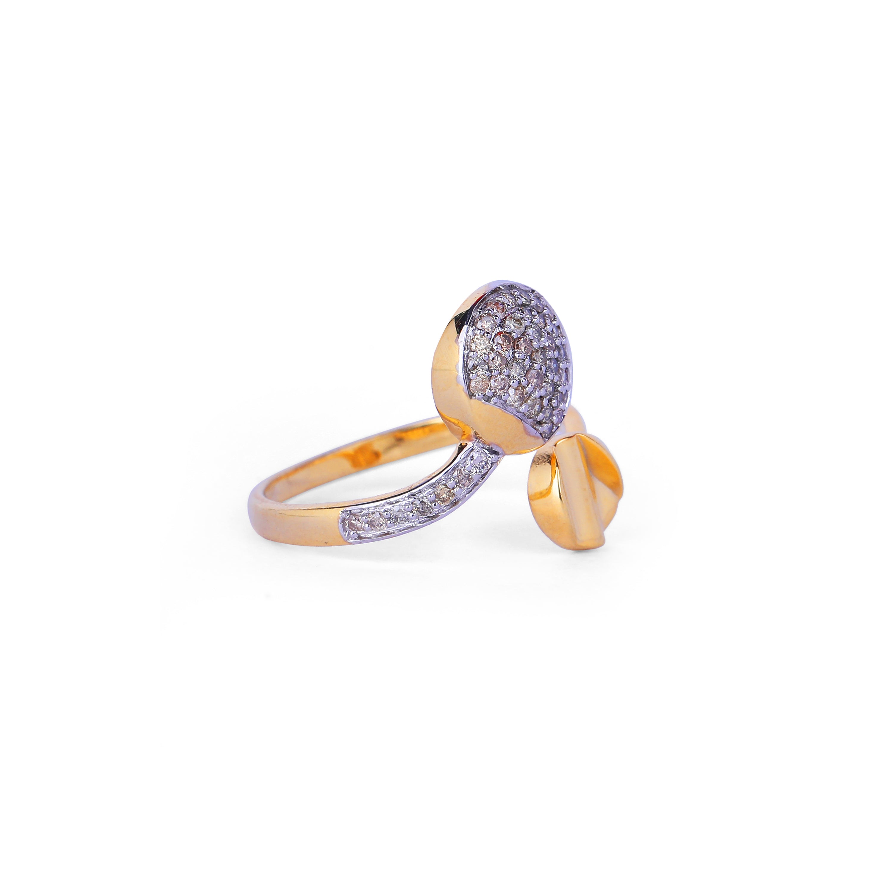Dual Circle Elegance Ring