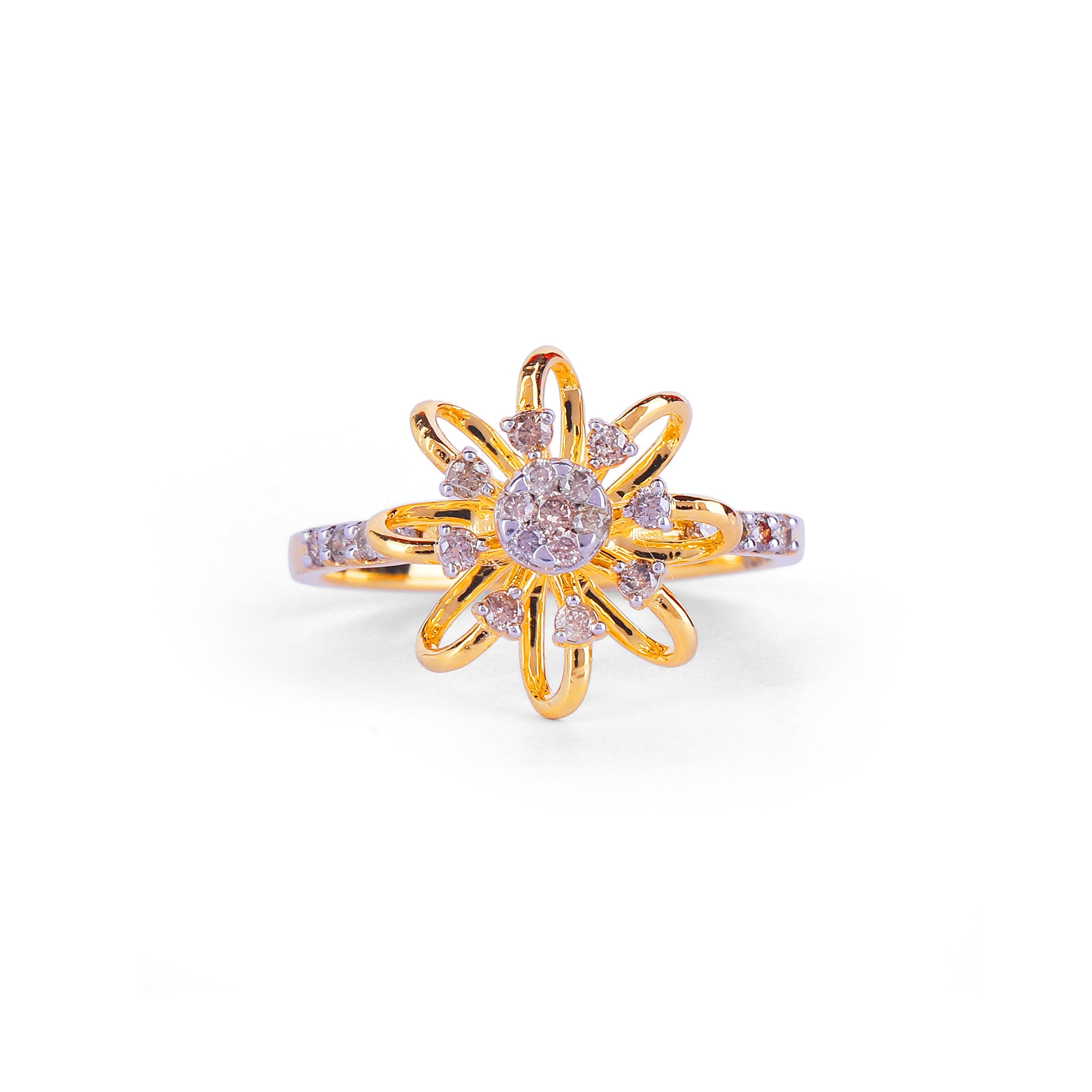 Sunburst Radiance Ring