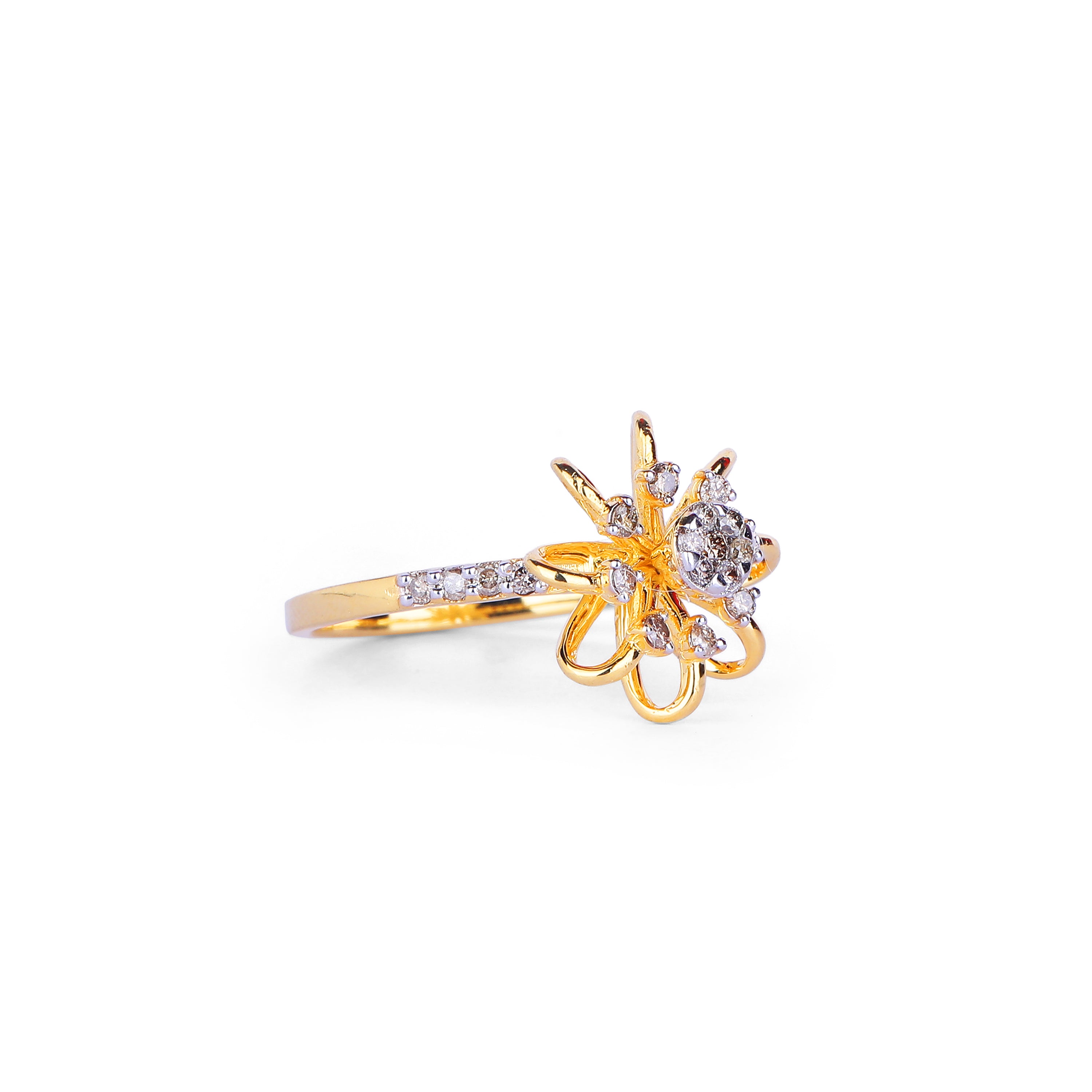 Sunburst Radiance Ring