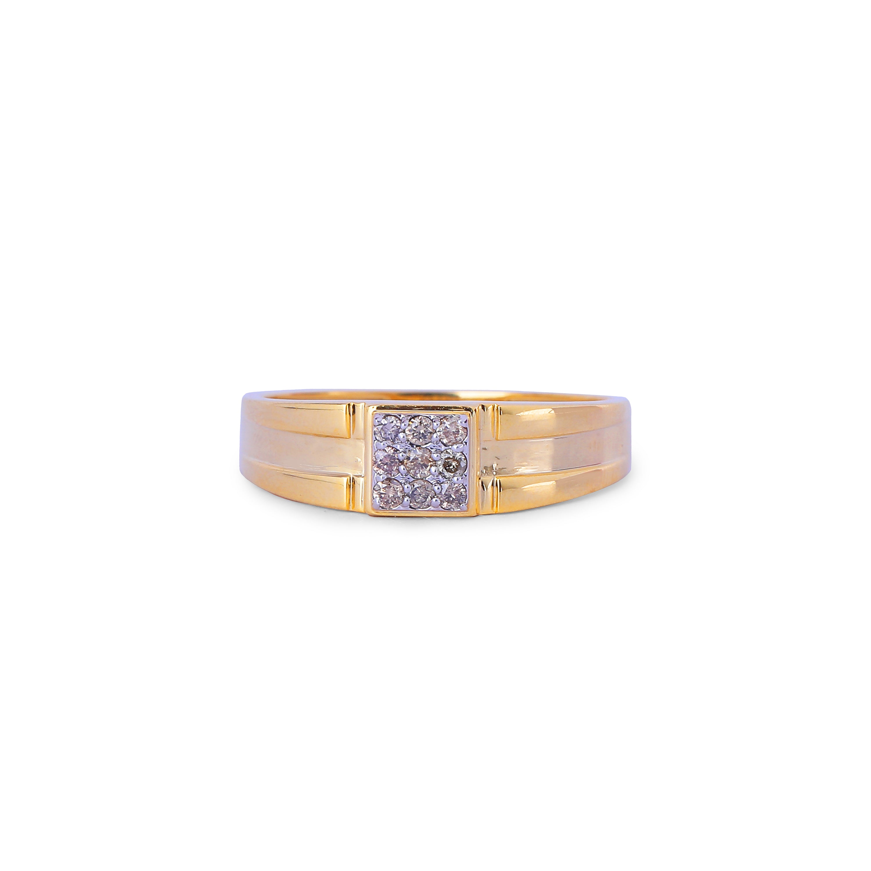 Classic Square Cluster Ring