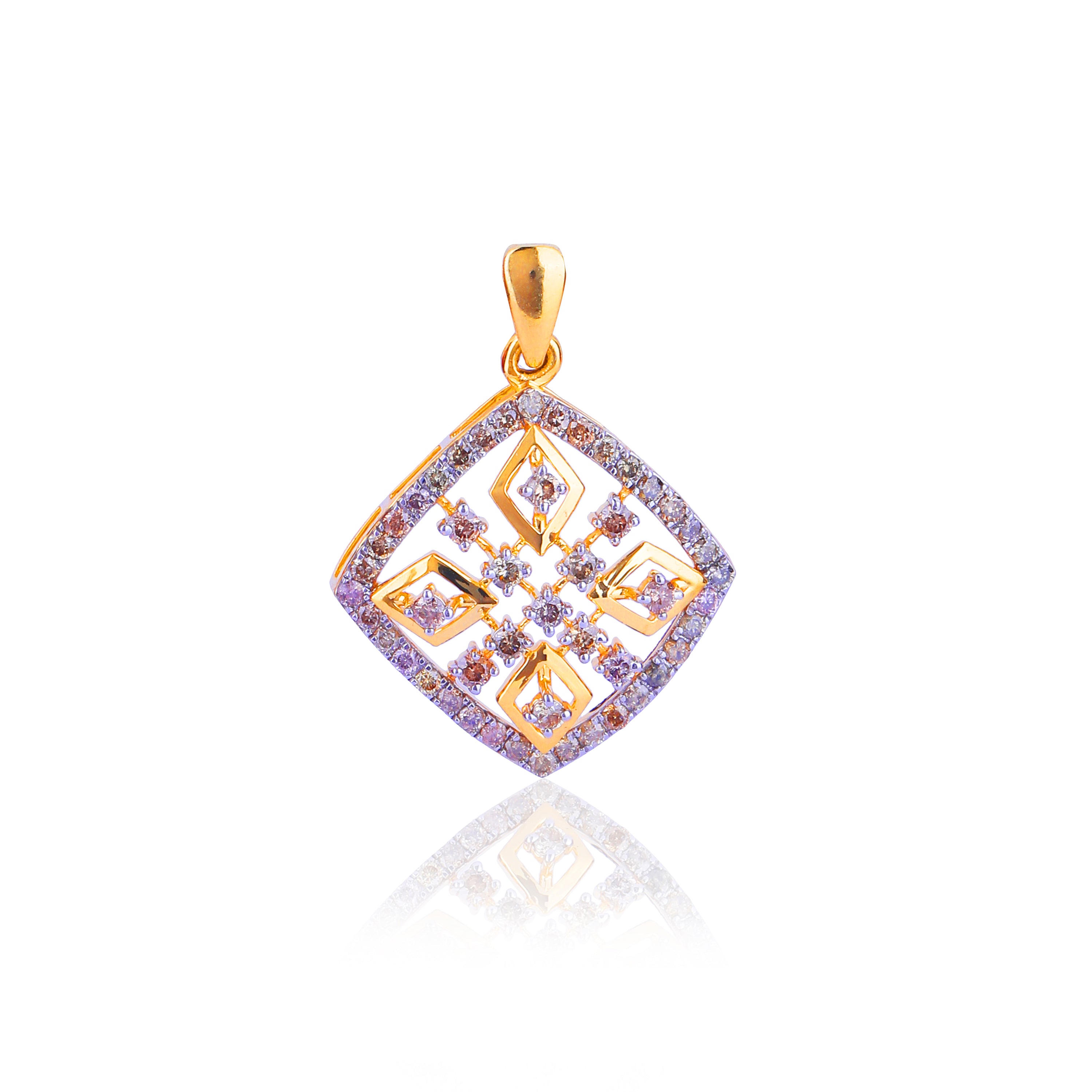 Square Spark Pendant