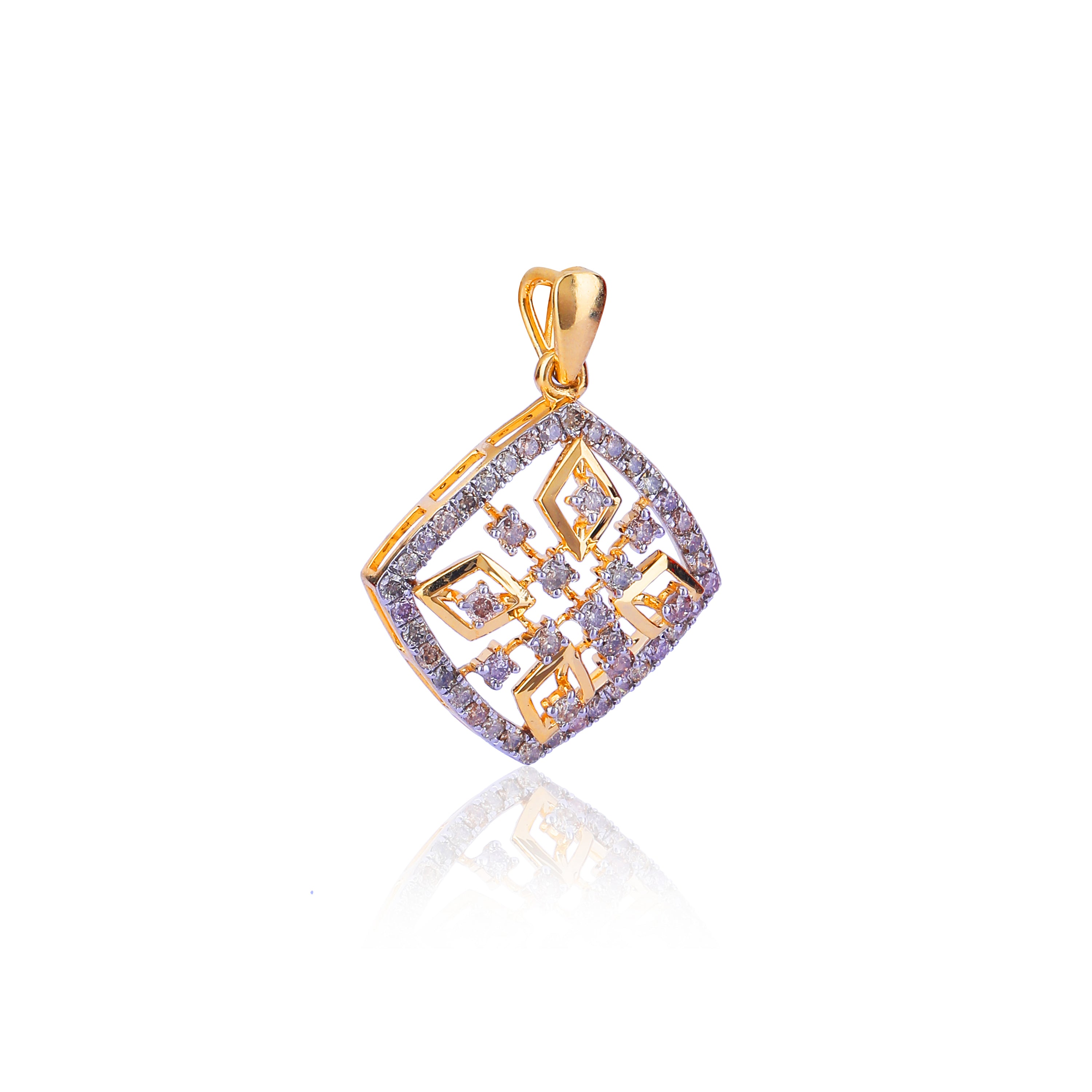 Square Spark Pendant