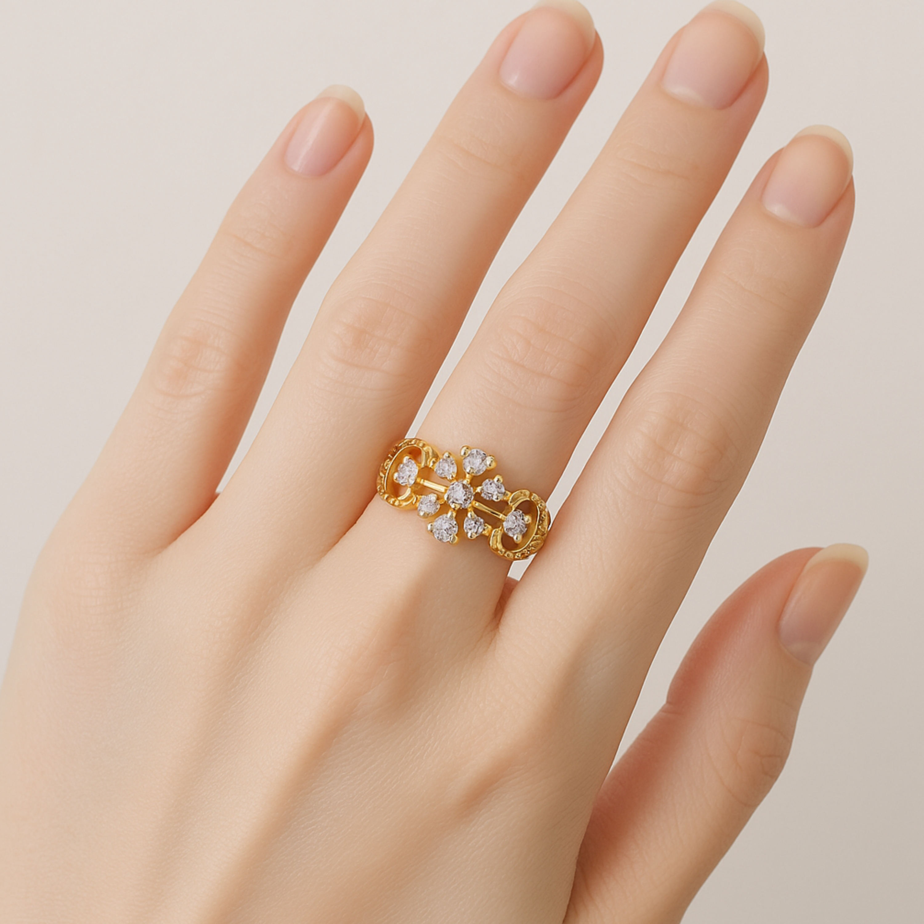 Starry Bloom Ring