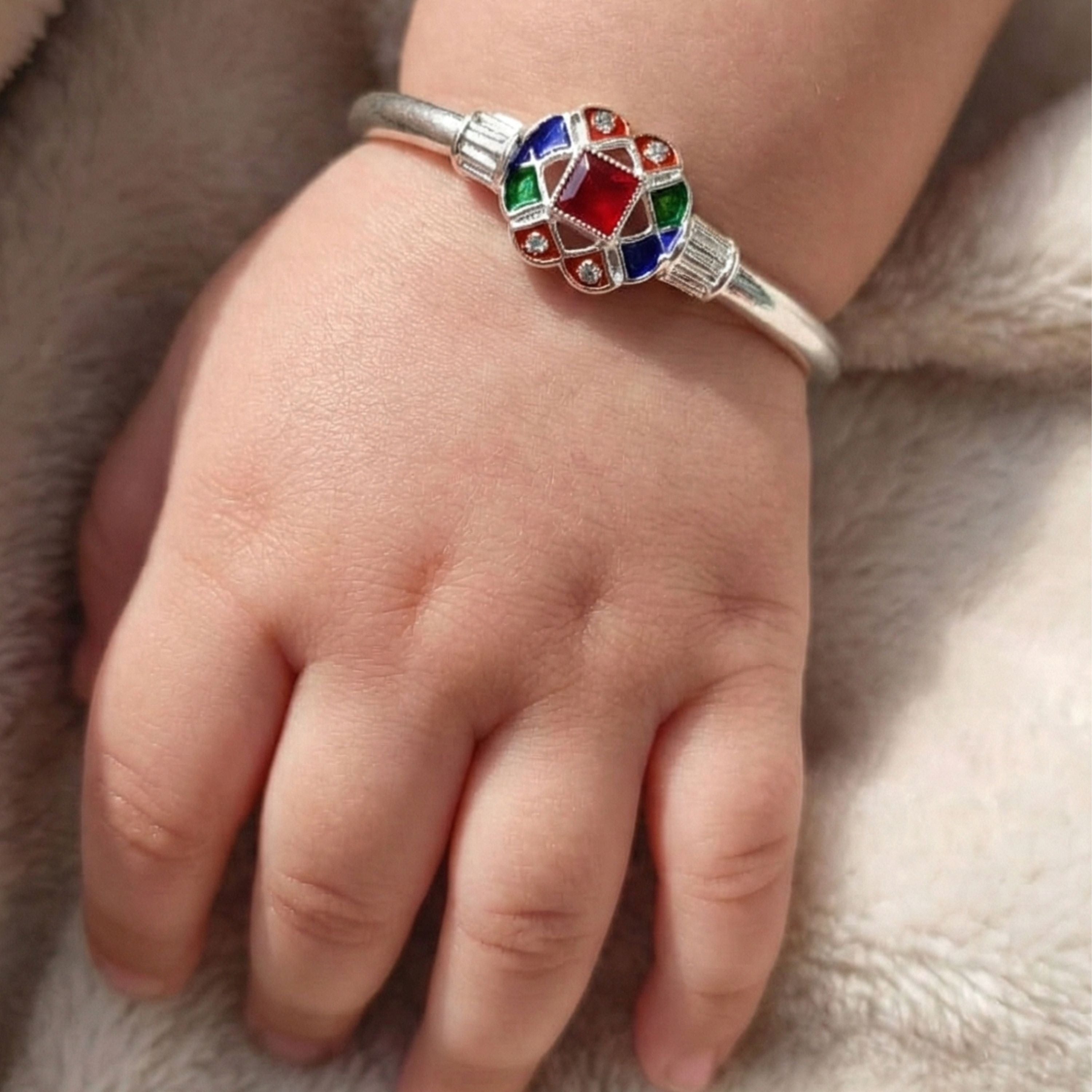 Multicolor Petal Baby Kada
