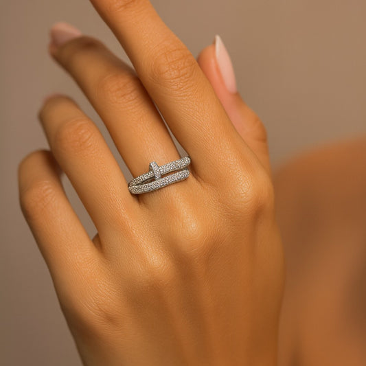 Twist Nail Ring